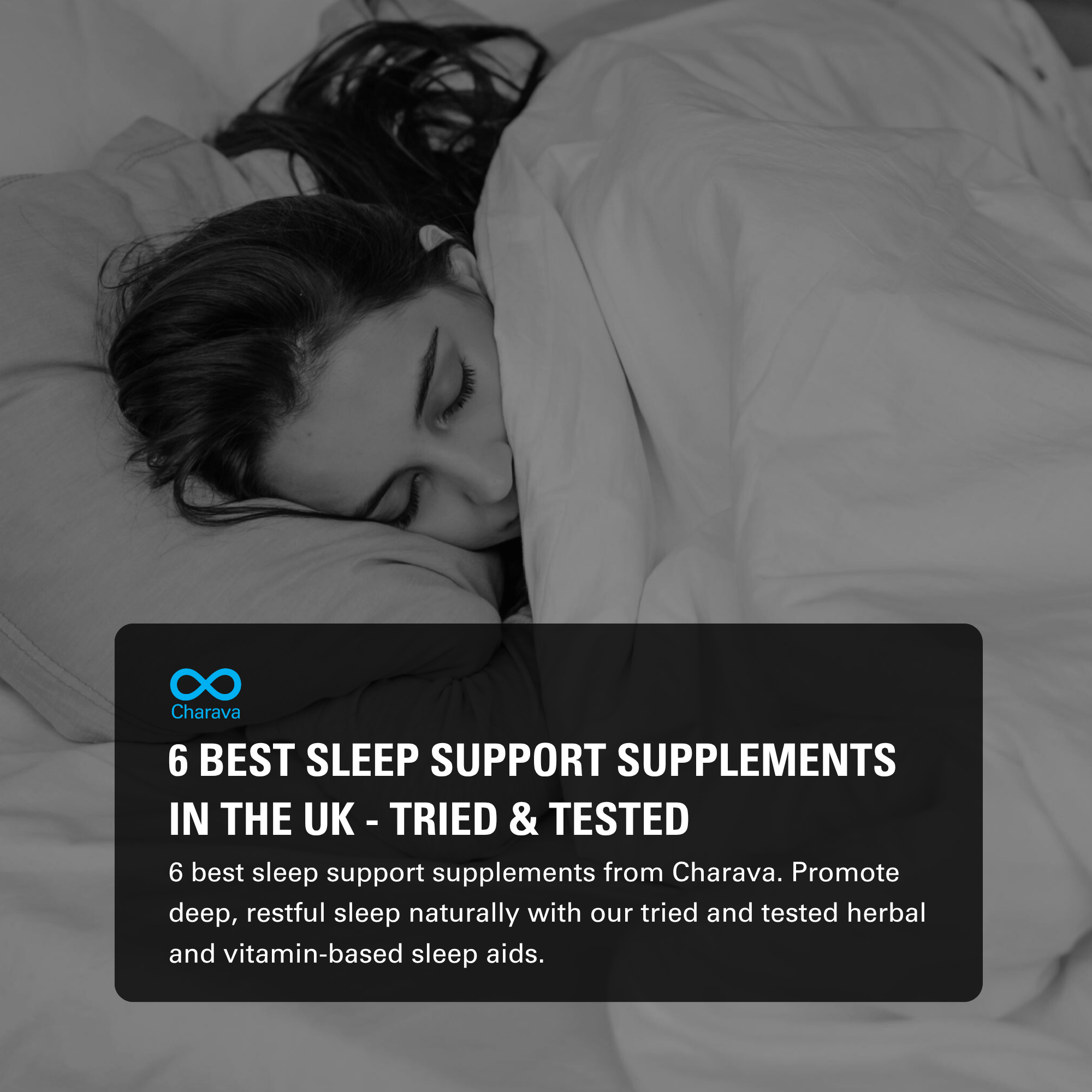 6 Best Sleep Support Supplements from Charava UK - Tried & Tested - Charava UK