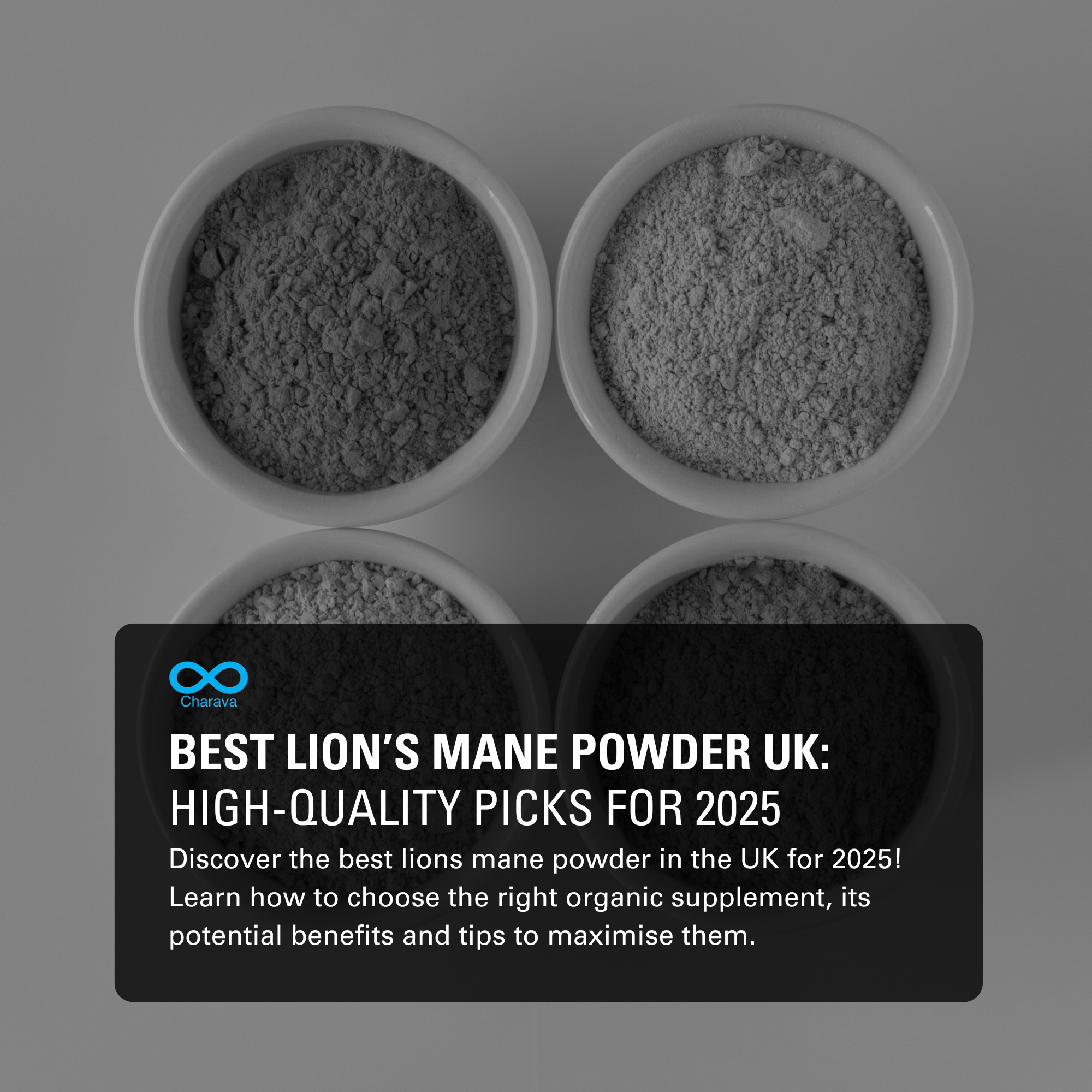 best lions mane powder UK | Charava UK