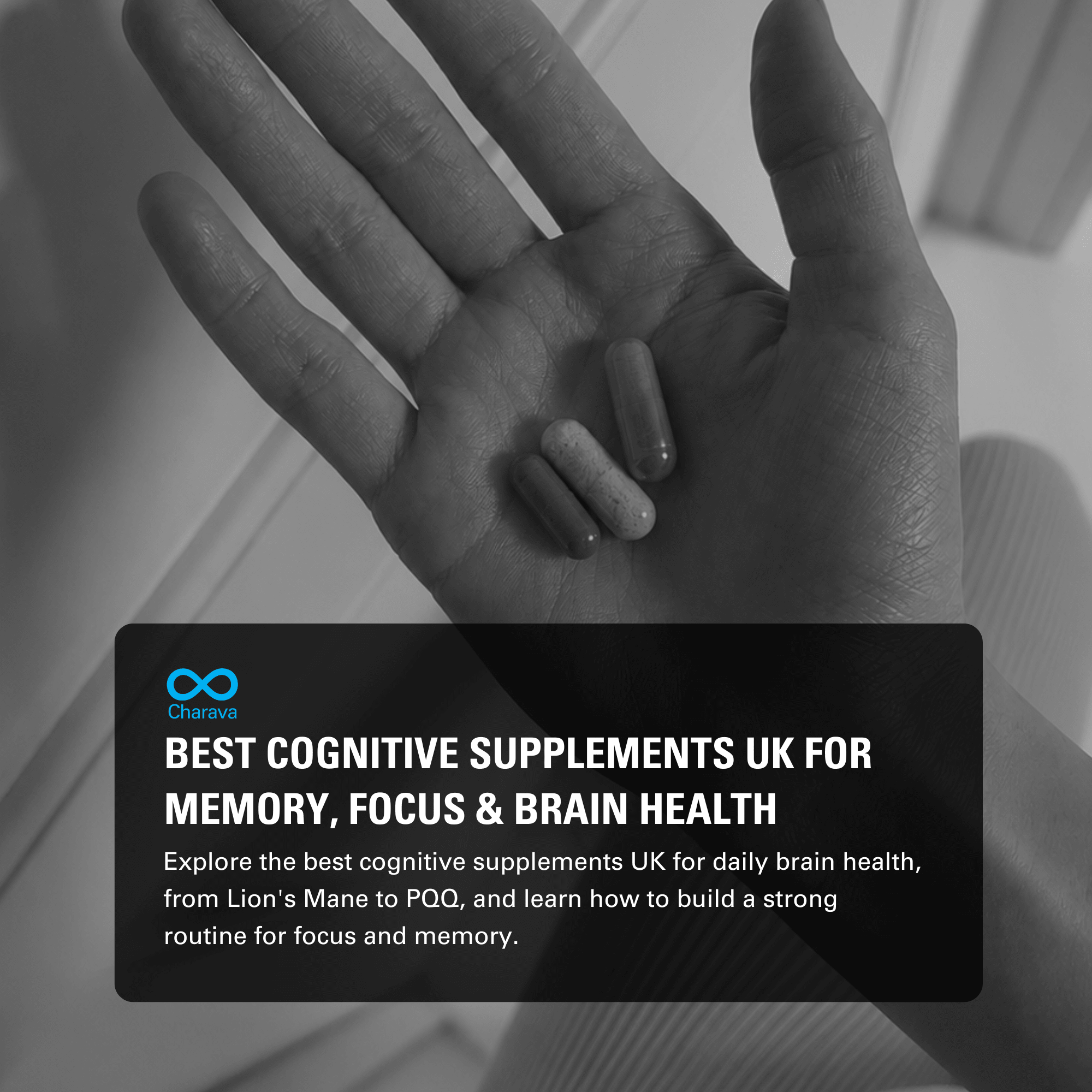 Best Cognitive Supplements UK for Memory, Focus & Brain Health - Charava UK
