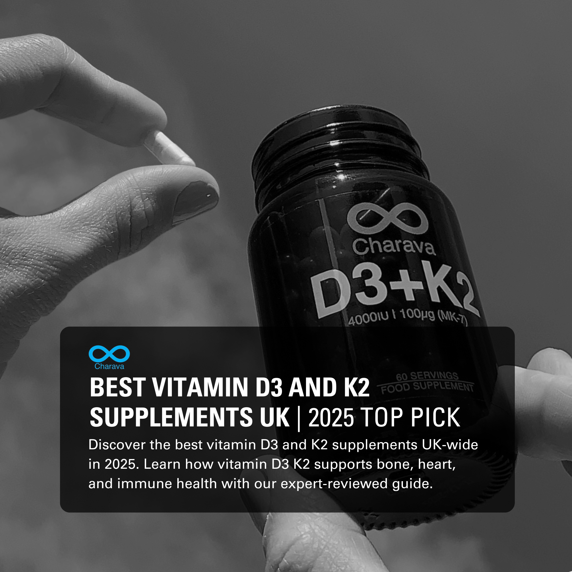 Best Vitamin D3 and K2 Supplements in the UK: Top Picks for 2025 - Charava UK