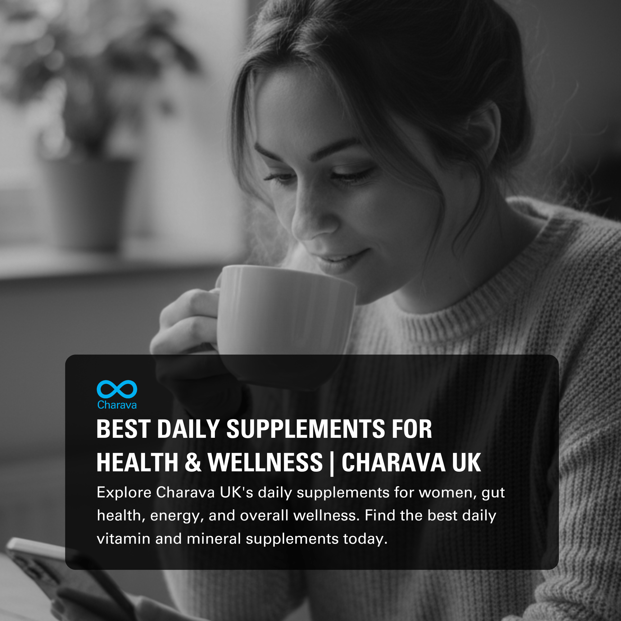 Daily Supplements for Health, Energy & Wellness - Charava UK