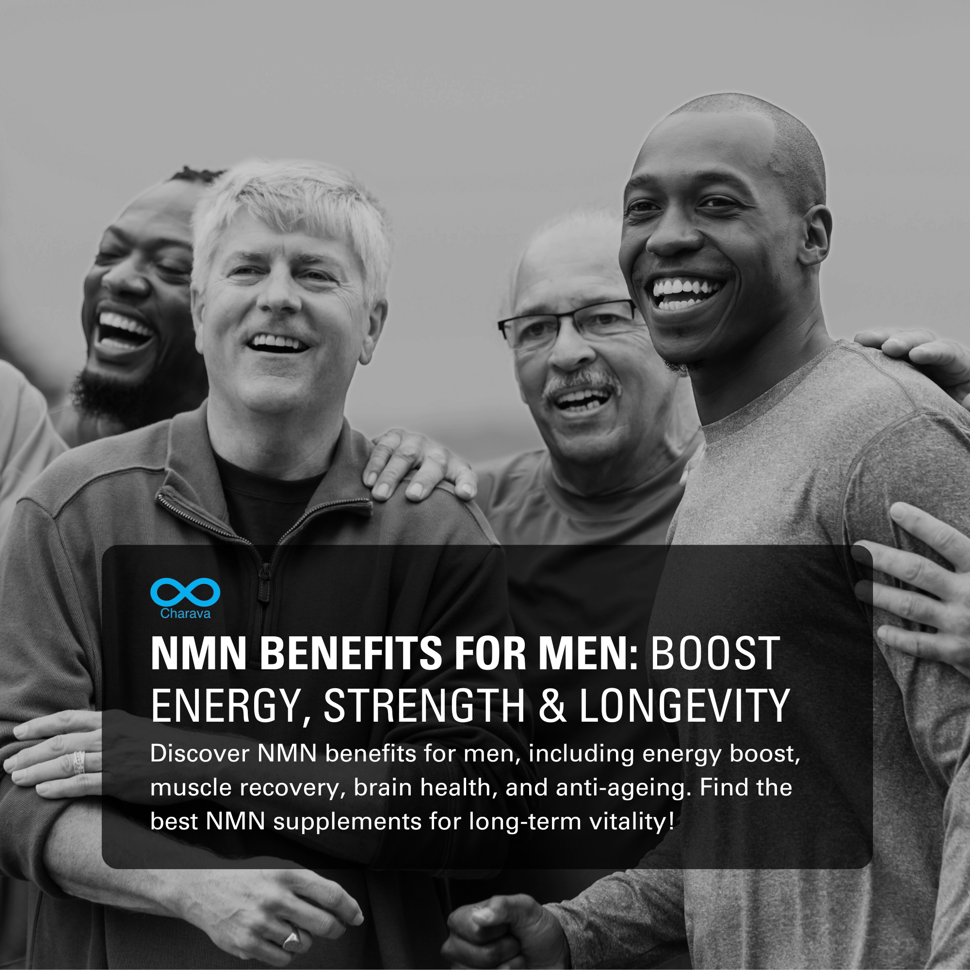 NMN Benefits for Men: Boost Vitality, Health & Longevity - Charava UK