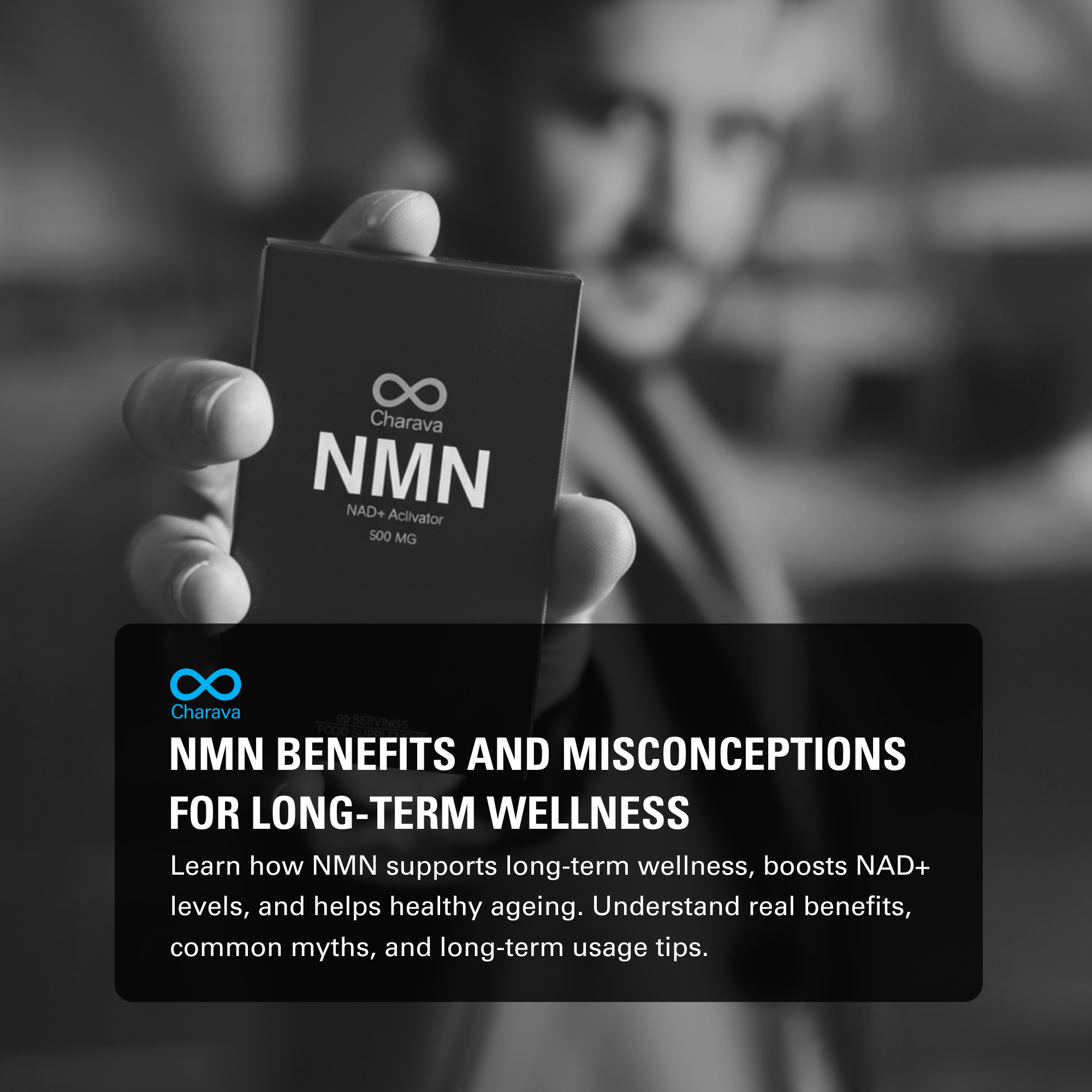 NMN: Real Benefits, Misconceptions, and Long-Term Use - Charava UK