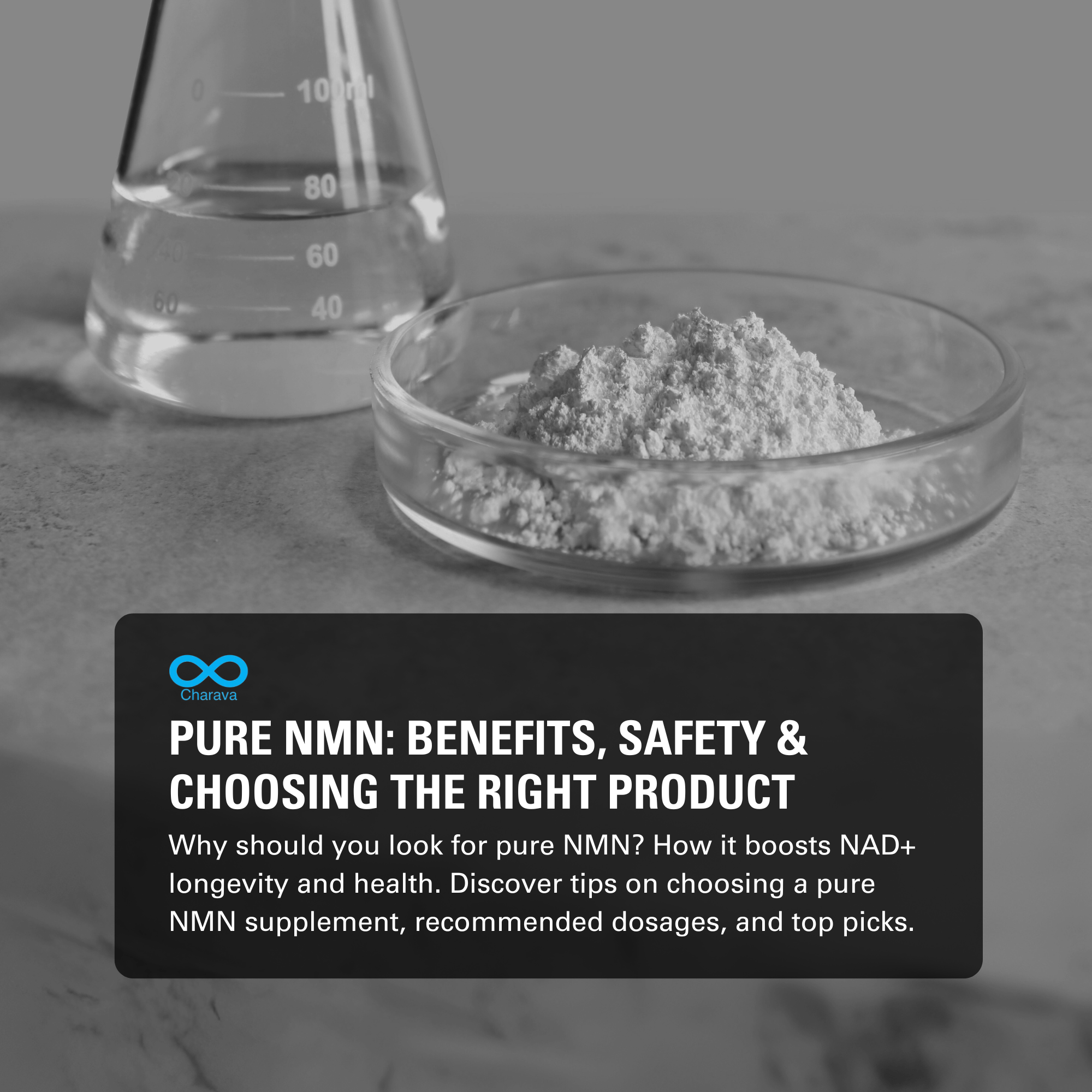 Pure NMN For Well-being, Vitality And Longevity - Charava UK