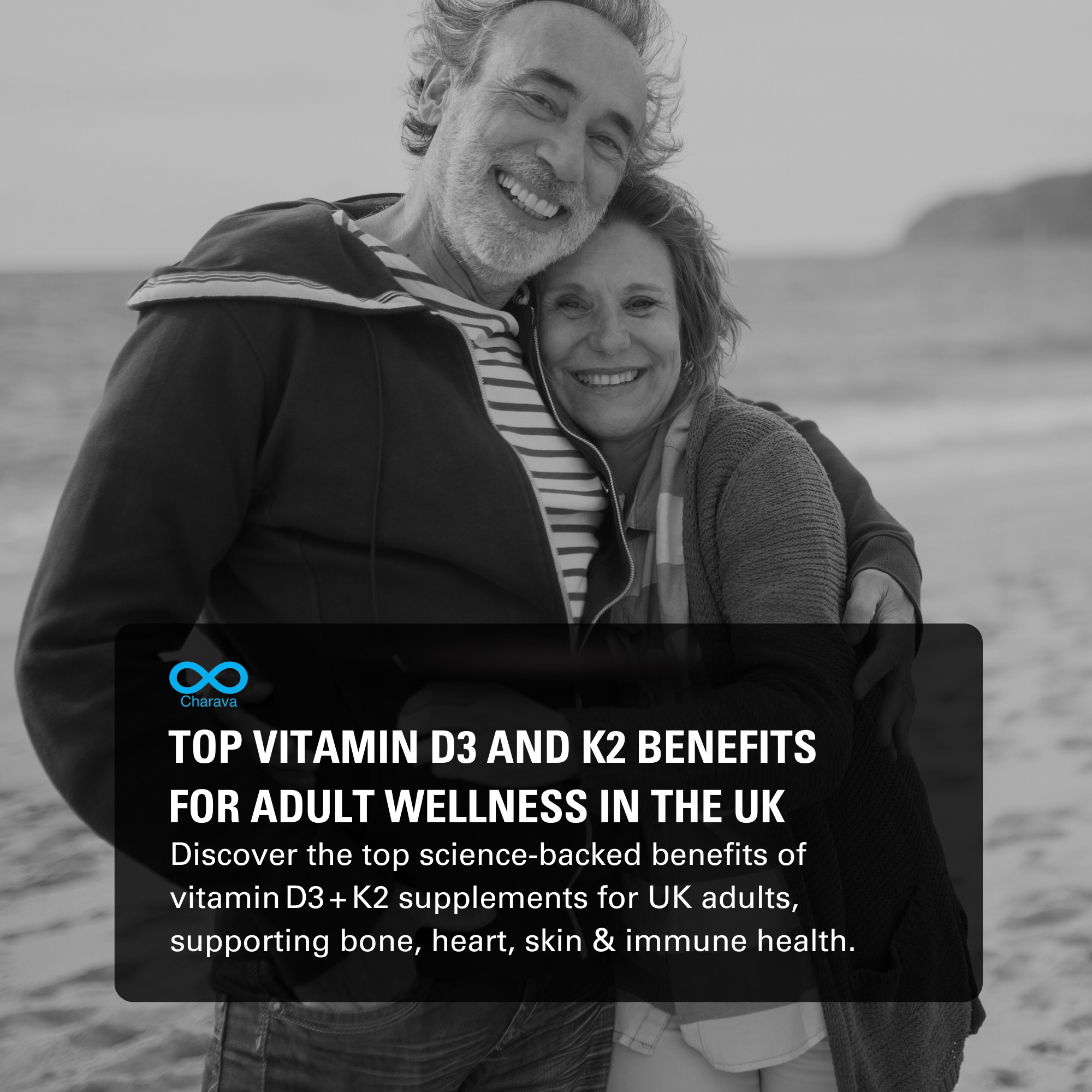 Top Benefits of Vitamin D3 & K2 for UK Adult Health and Wellness - Charava UK