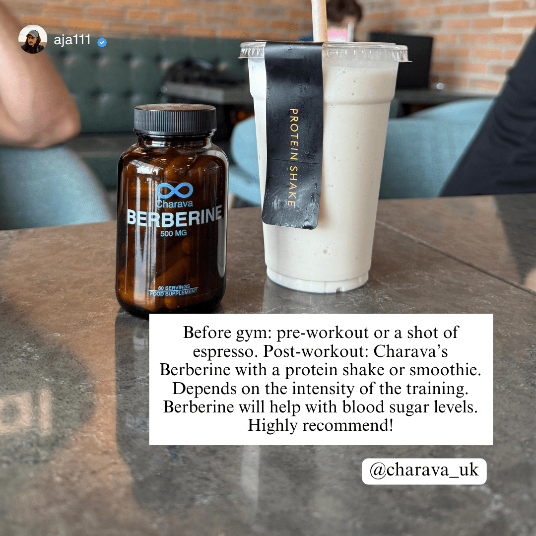 Berberine 500mg - Charava UK