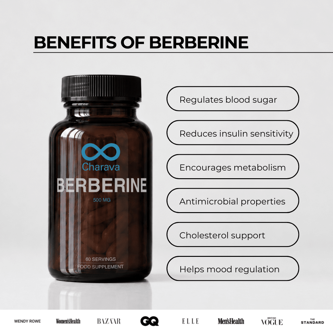 Berberine 500mg - Charava UK