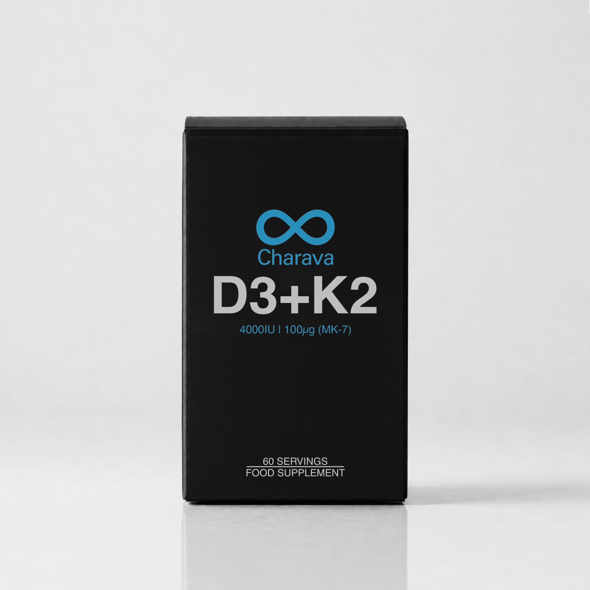 Charava Vitamin D3 (4000IU) + K2 (MK-7) - Charava UK