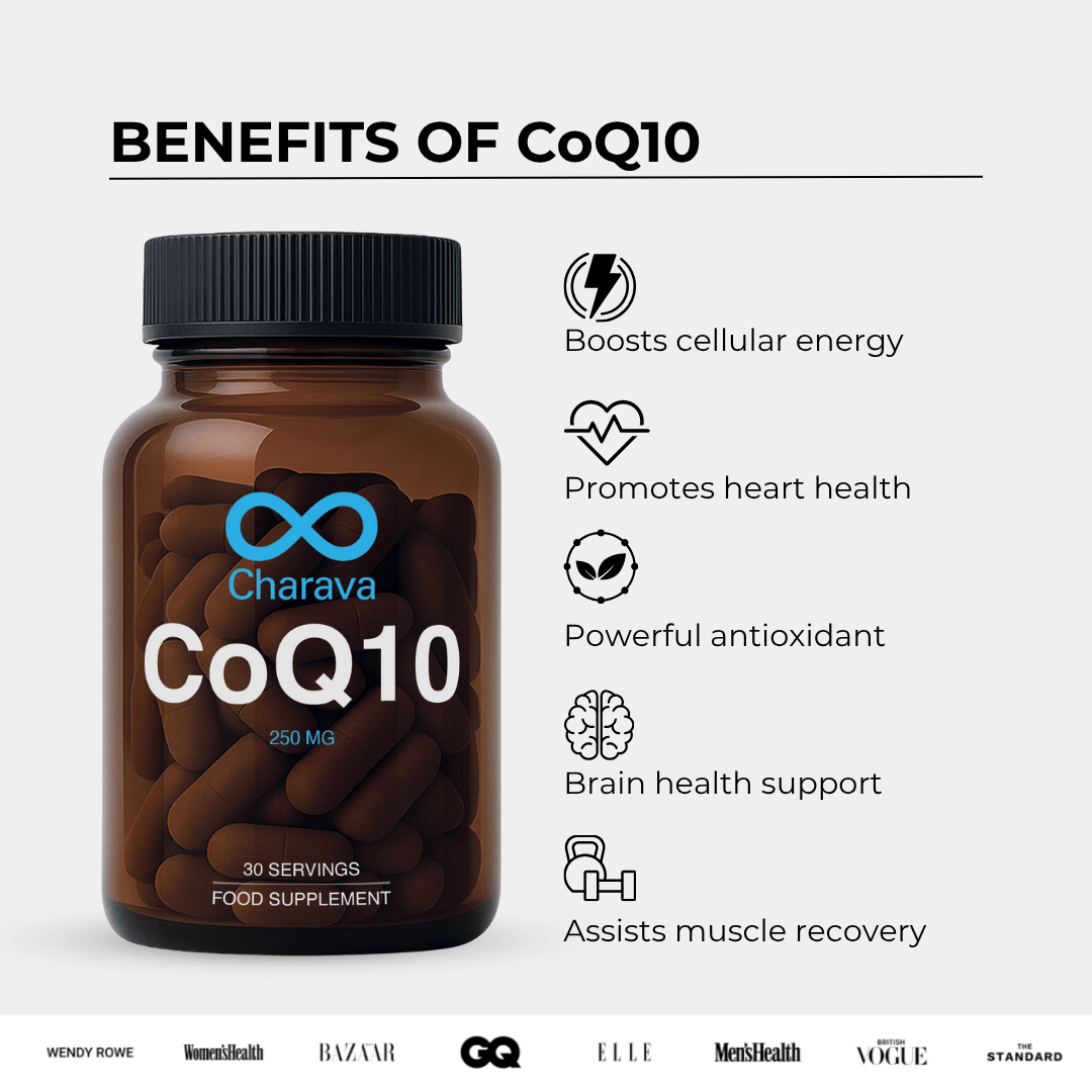 CoQ10 - Ubiquinone Coenzyme Q10 250mg - Charava UK