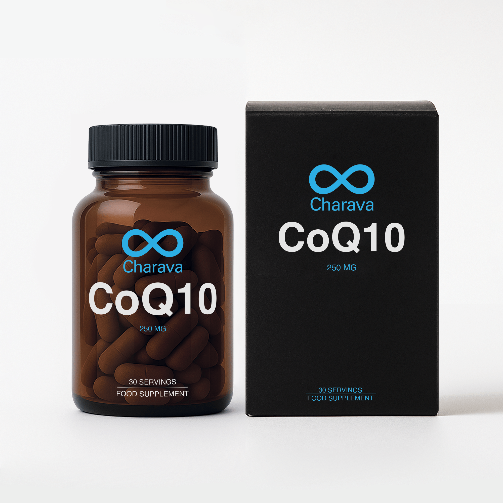CoQ10 - Ubiquinone Coenzyme Q10 250mg - Charava UK