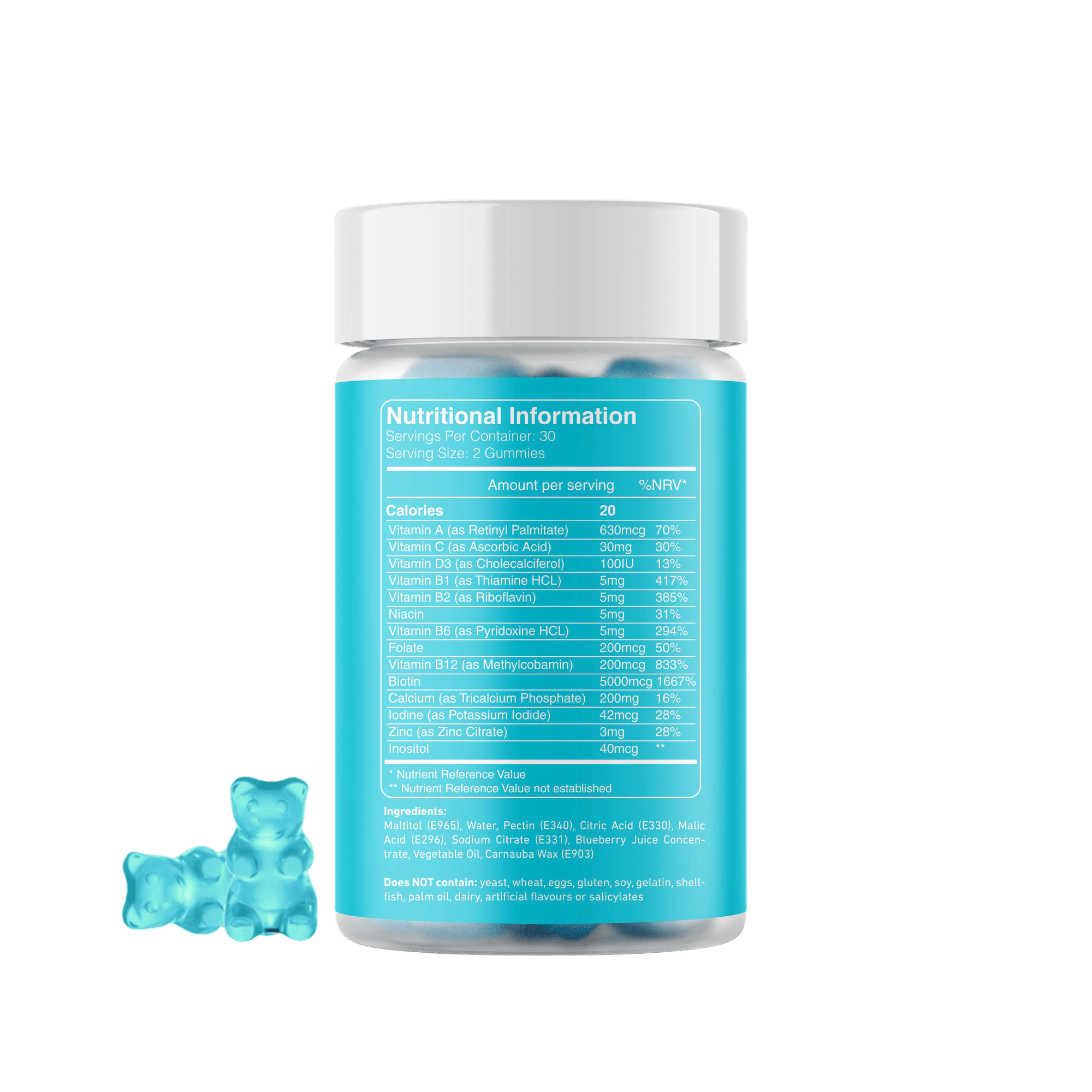 Hair Skin and Nails Gummies, Hair, Skin & Nails Gummies