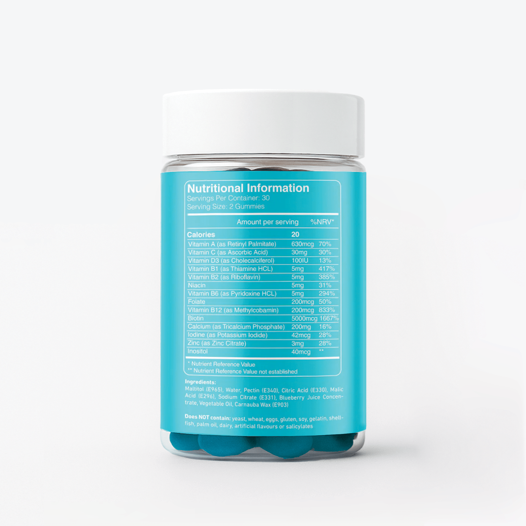 Hair, Skin & Nails Gummies - Charava UK