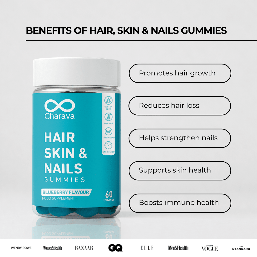 Hair, Skin & Nails Gummies - Charava UK