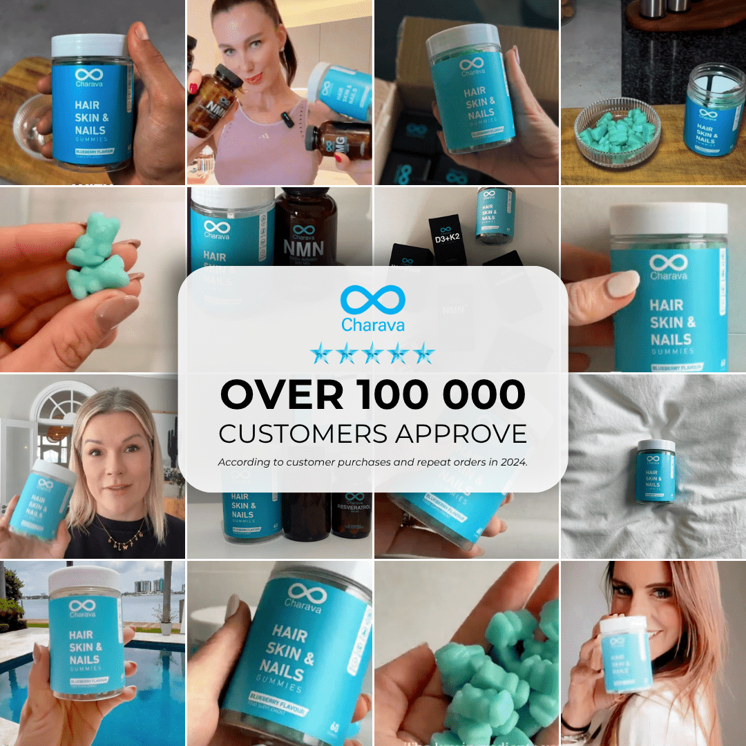 Hair, Skin & Nails Gummies - Charava UK