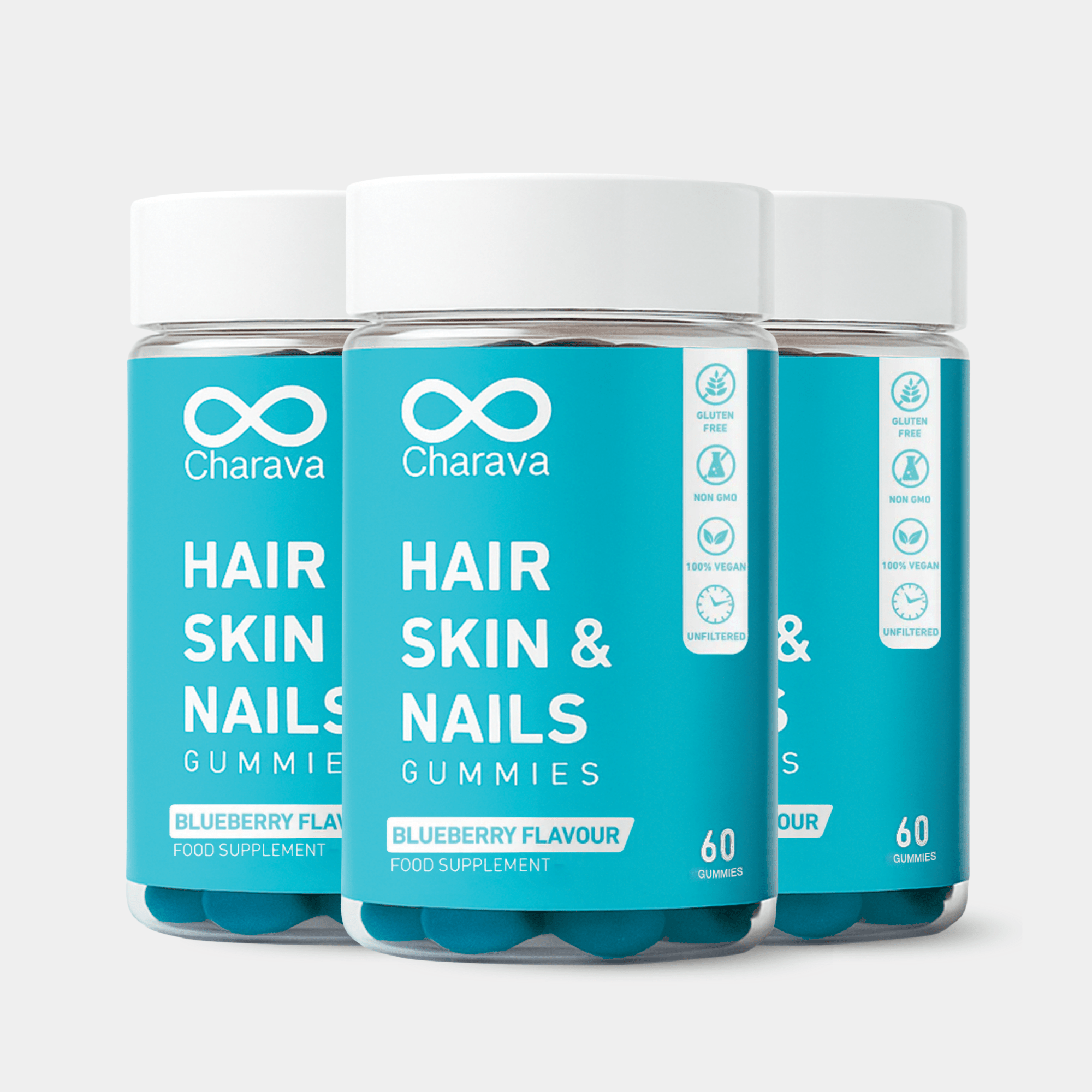 Hair, Skin & Nails Gummies - Charava UK