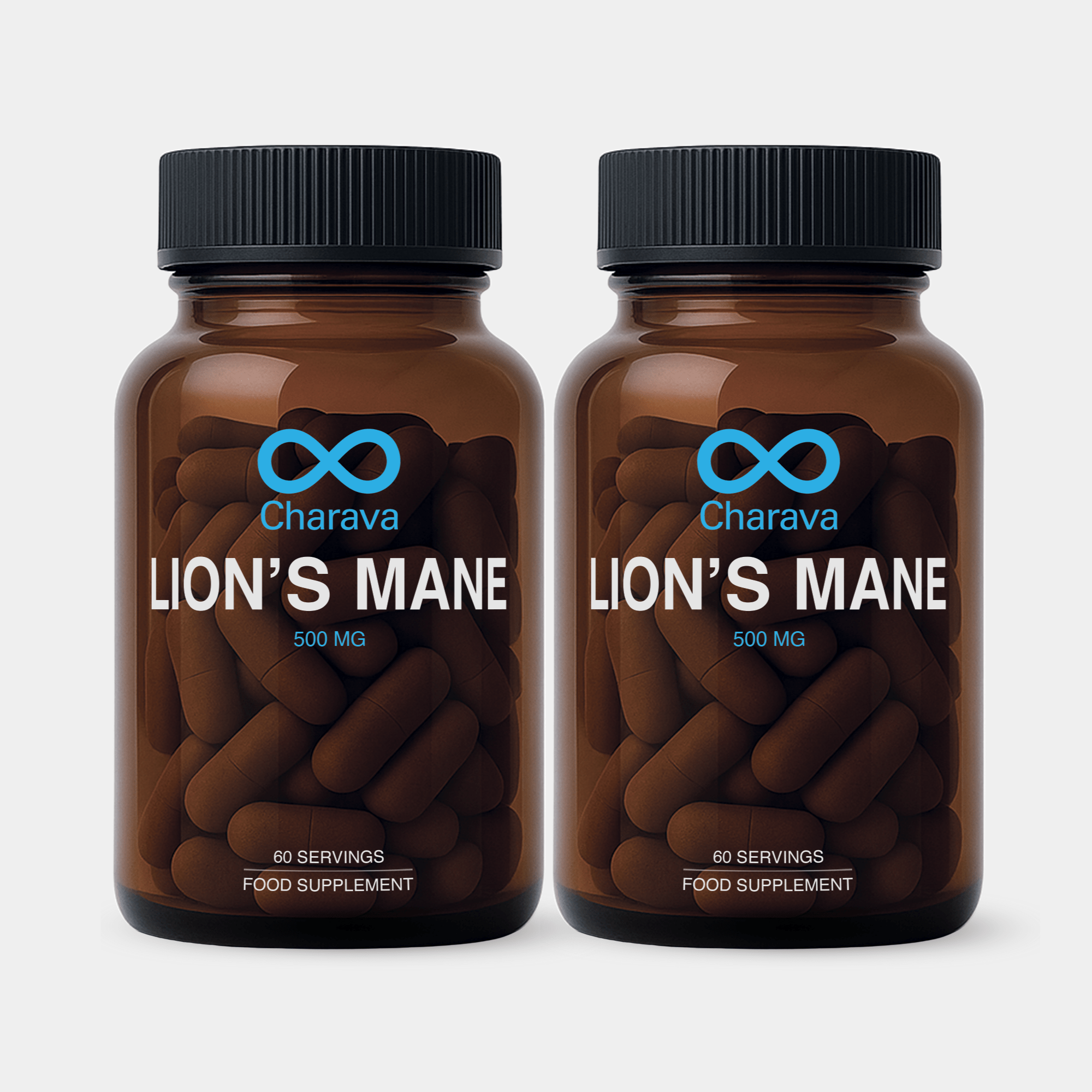 Lions Mane Mushroom 500mg - Charava UK