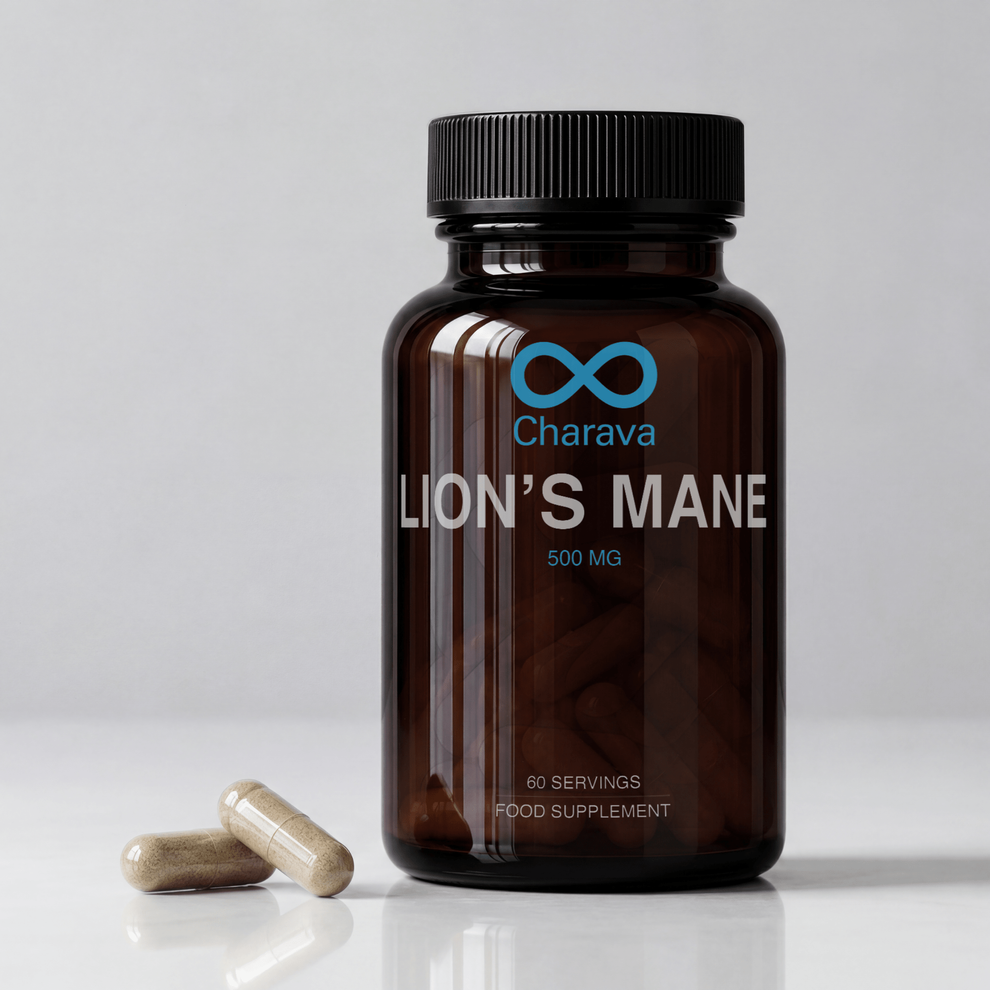 Lions Mane Mushroom 500mg - Charava UK