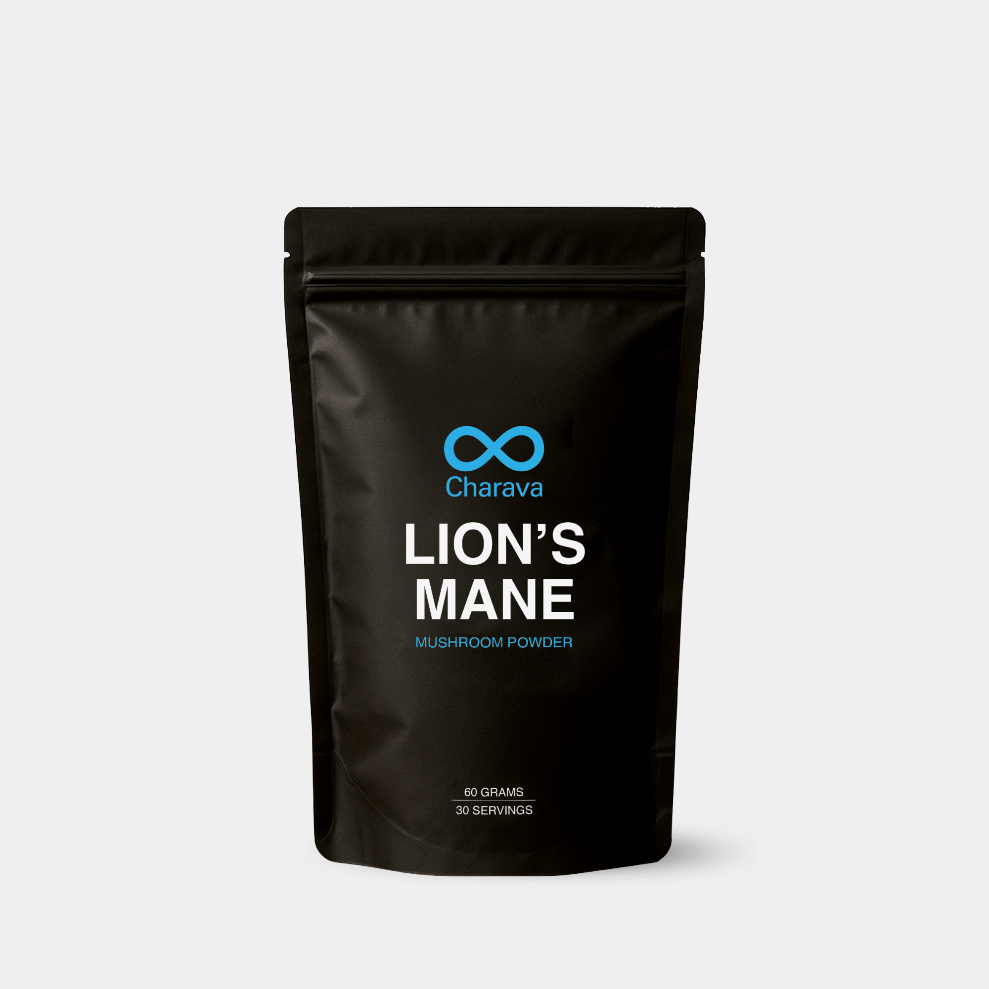 🎁 Lion's Mane Powder - 60 Grams - 30 Servings (FREE Gift) - Charava UK
