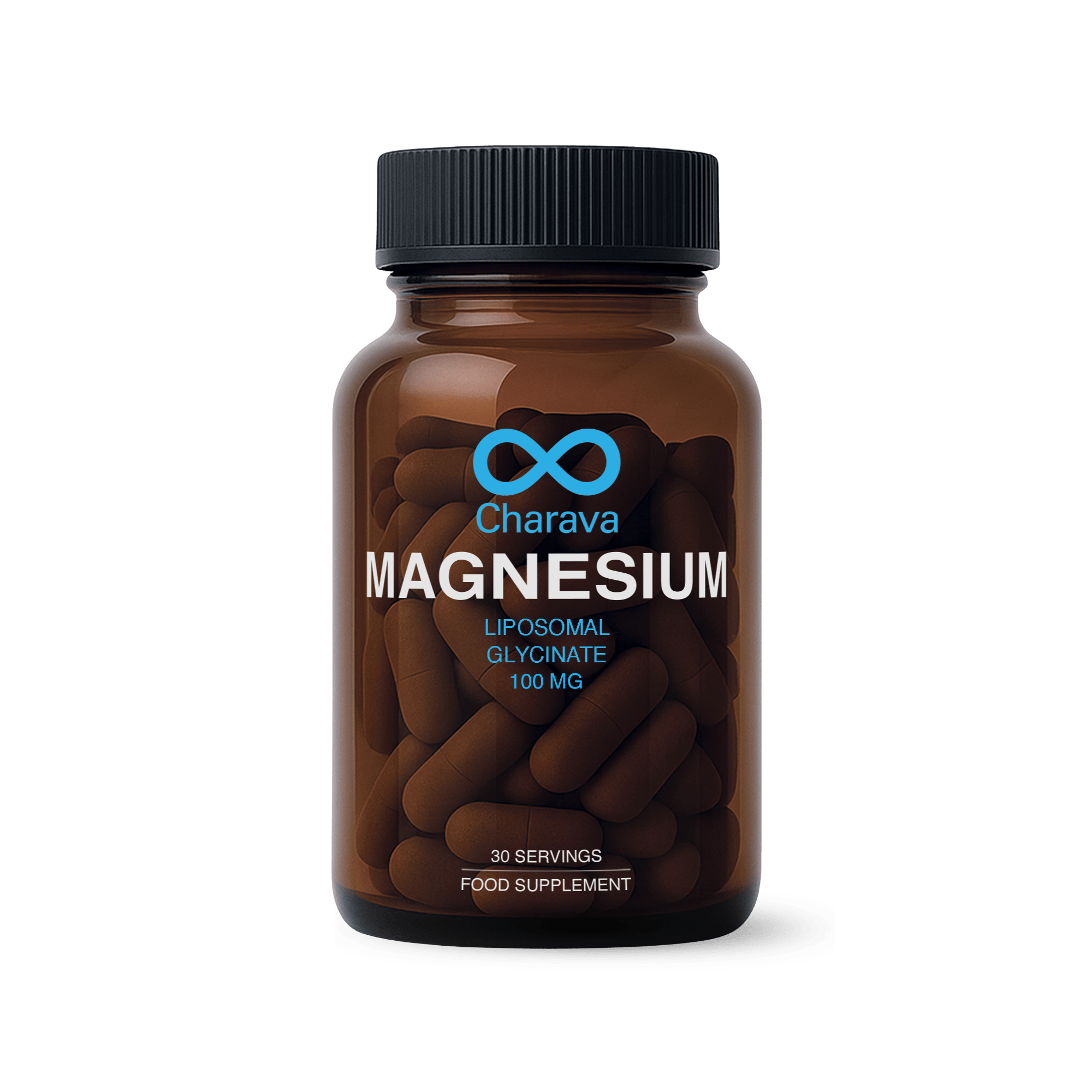 Magnesium Glycinate - Liposomal (100mg) - Charava UK