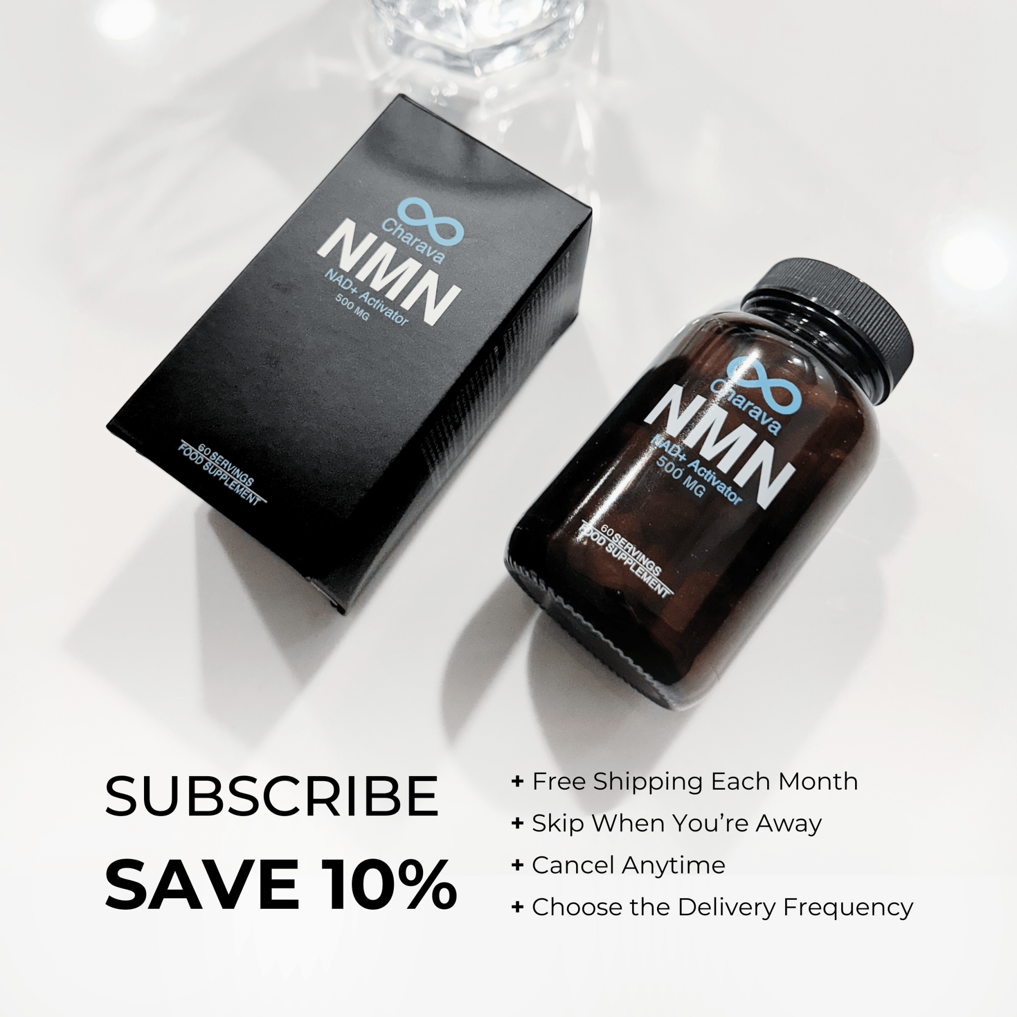 NMN 500mg - Charava UK