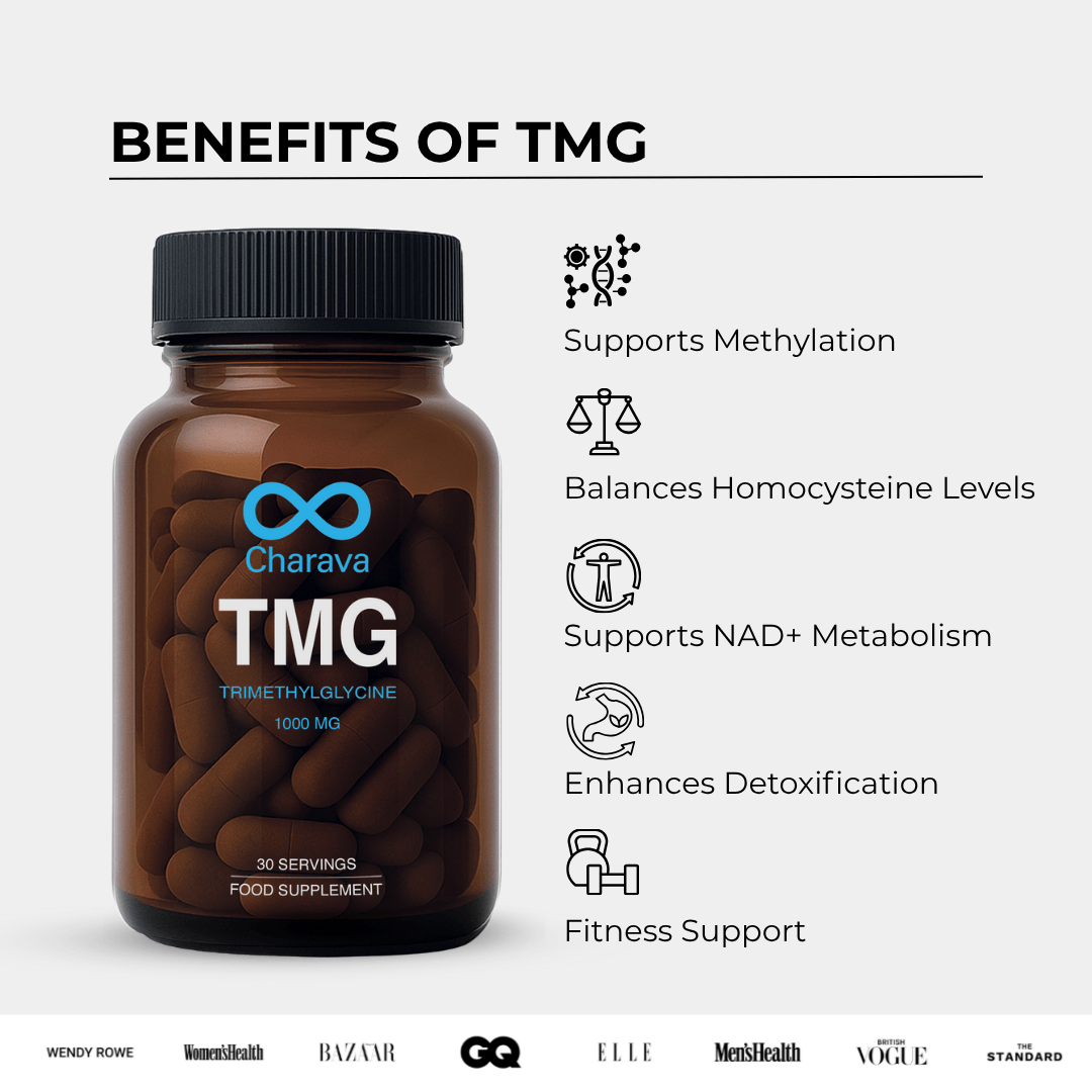 TMG 1000mg (Trimethylglycine) - Charava UK