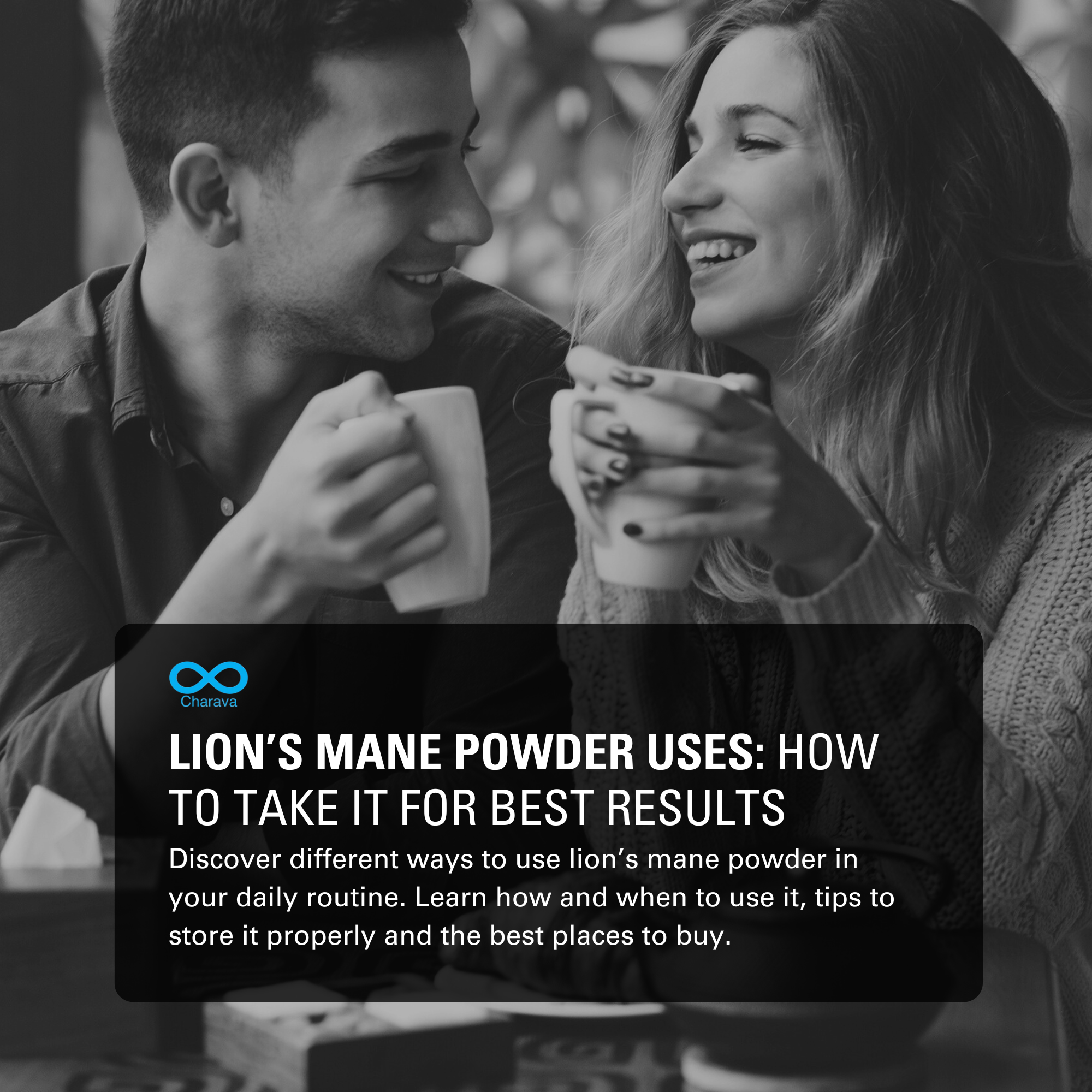lion's mane powder uses | Charava UK