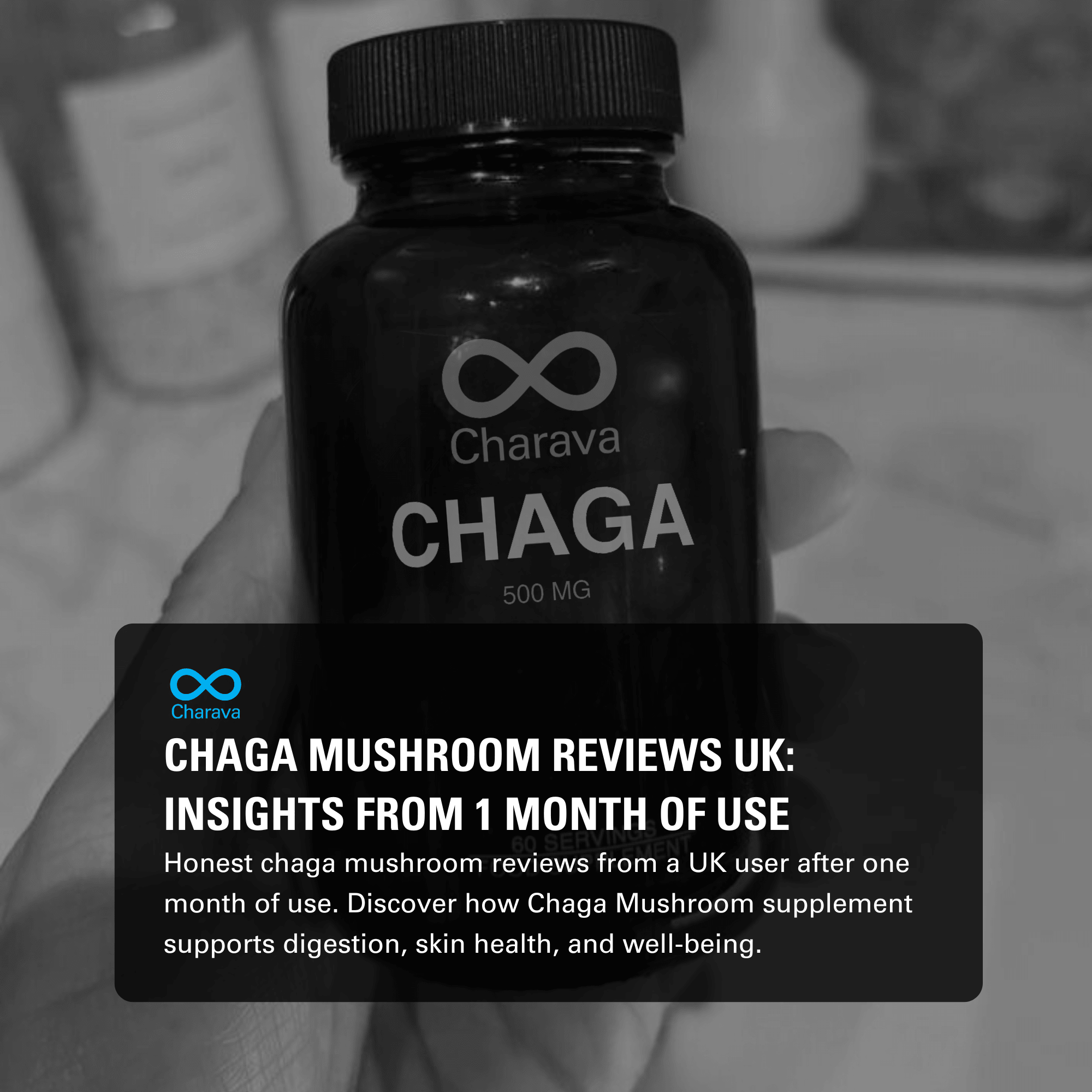 Chaga Mushroom Reviews from a UK User: 1 Month of Regular Use - Charava UK