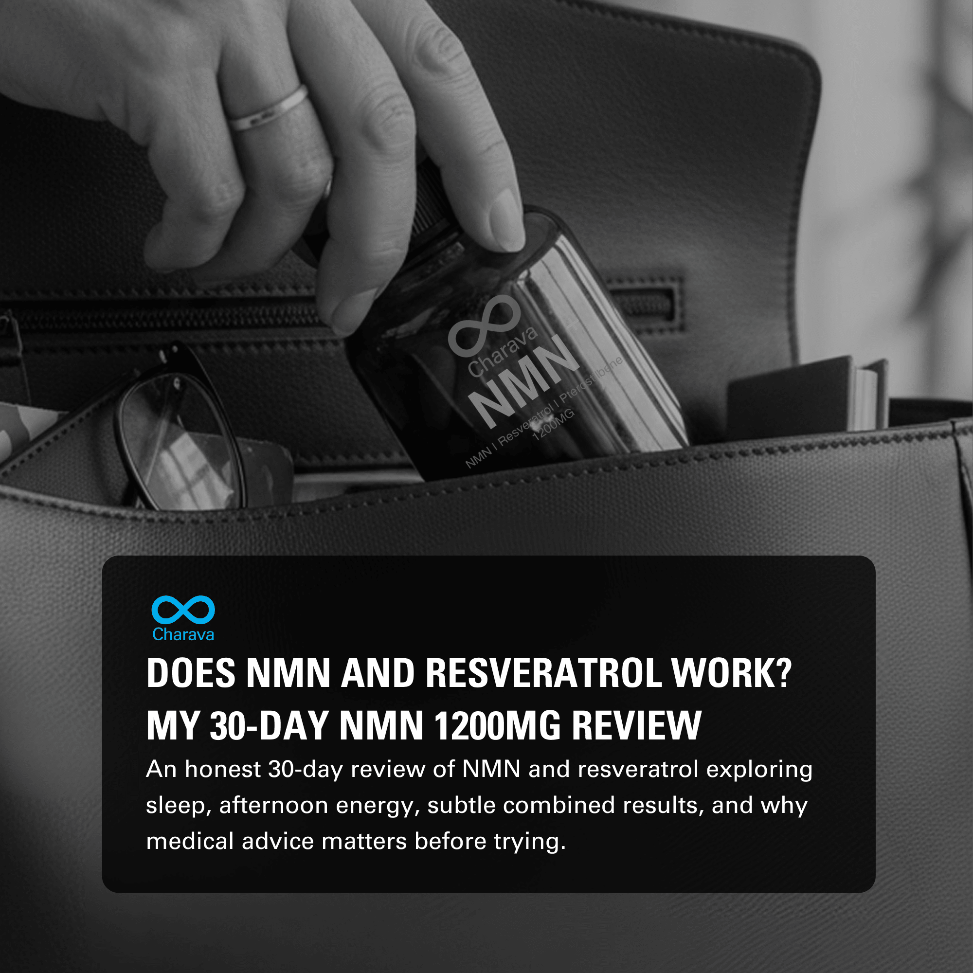 Does NMN & Resveratrol Work? One-Month Experience with NMN 1200 mg - Charava UK