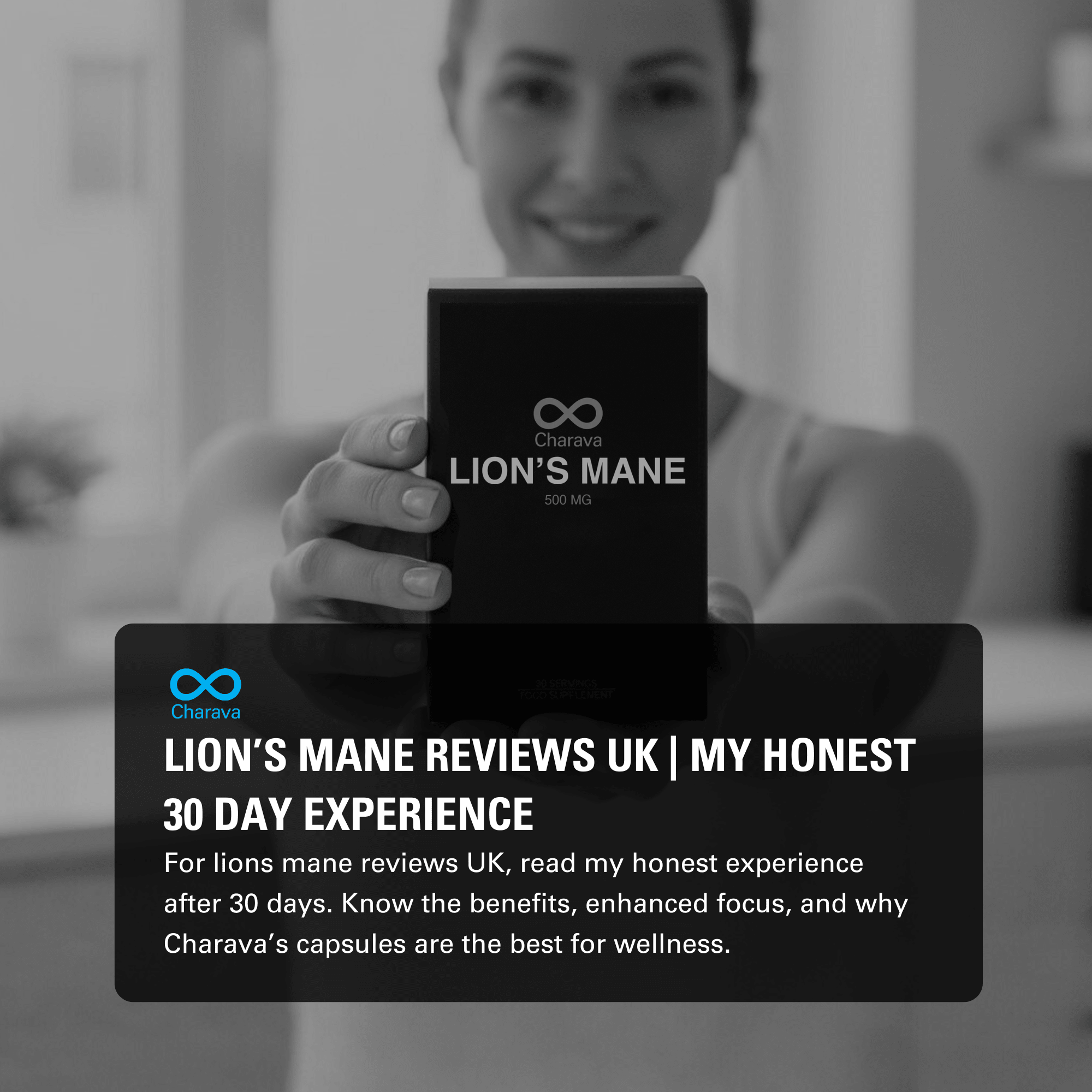 Honest Lion’s Mane Reviews UK After 30 Days of Use and Results - Charava UK