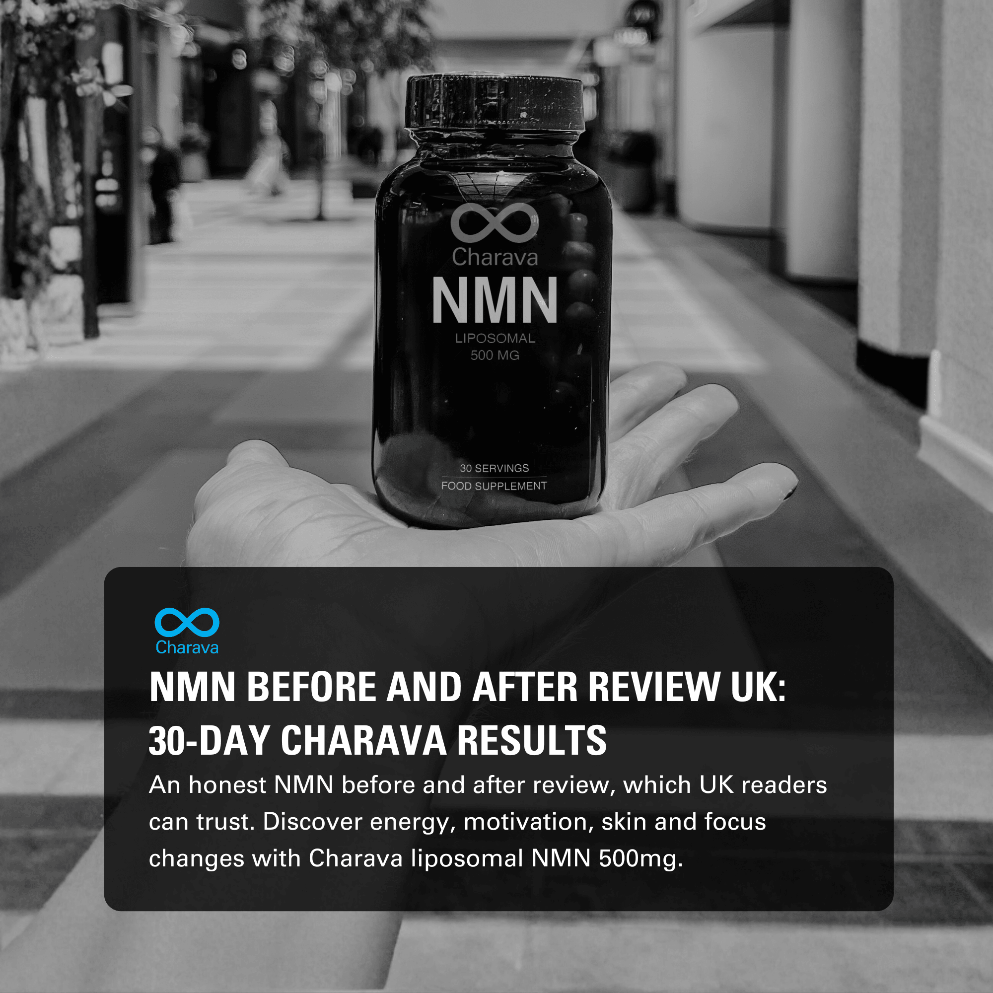My 30 Days NMN 500 mg Challenge: Energy, Skin & Clarity - Charava UK