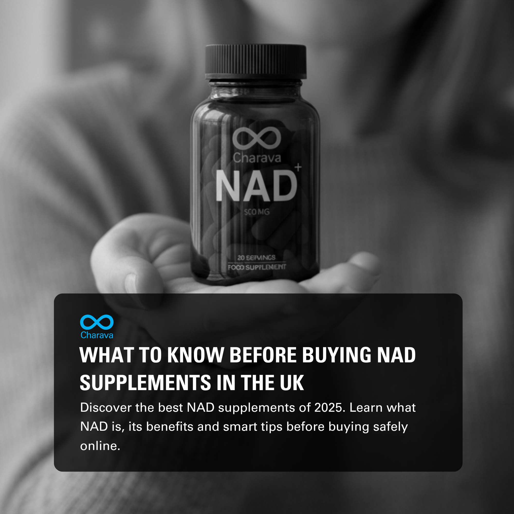 NAD Supplements: What Should You Know Before Buying in the UK - Charava UK