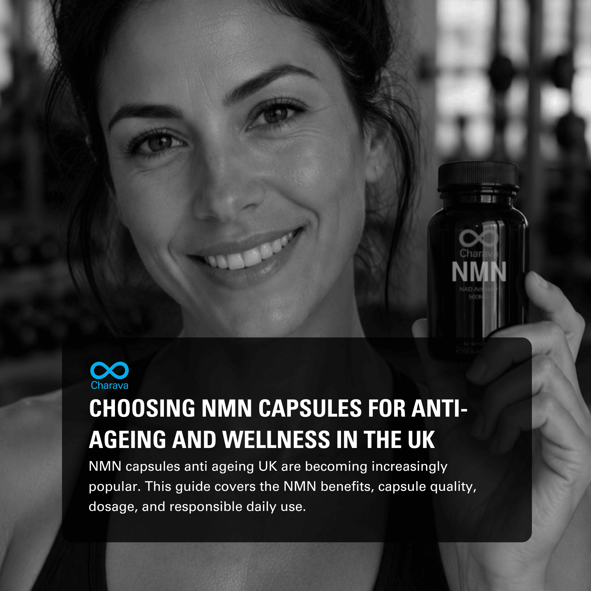 NMN Capsules for Anti-Ageing in the UK: Role & Benefits Explained - Charava UK