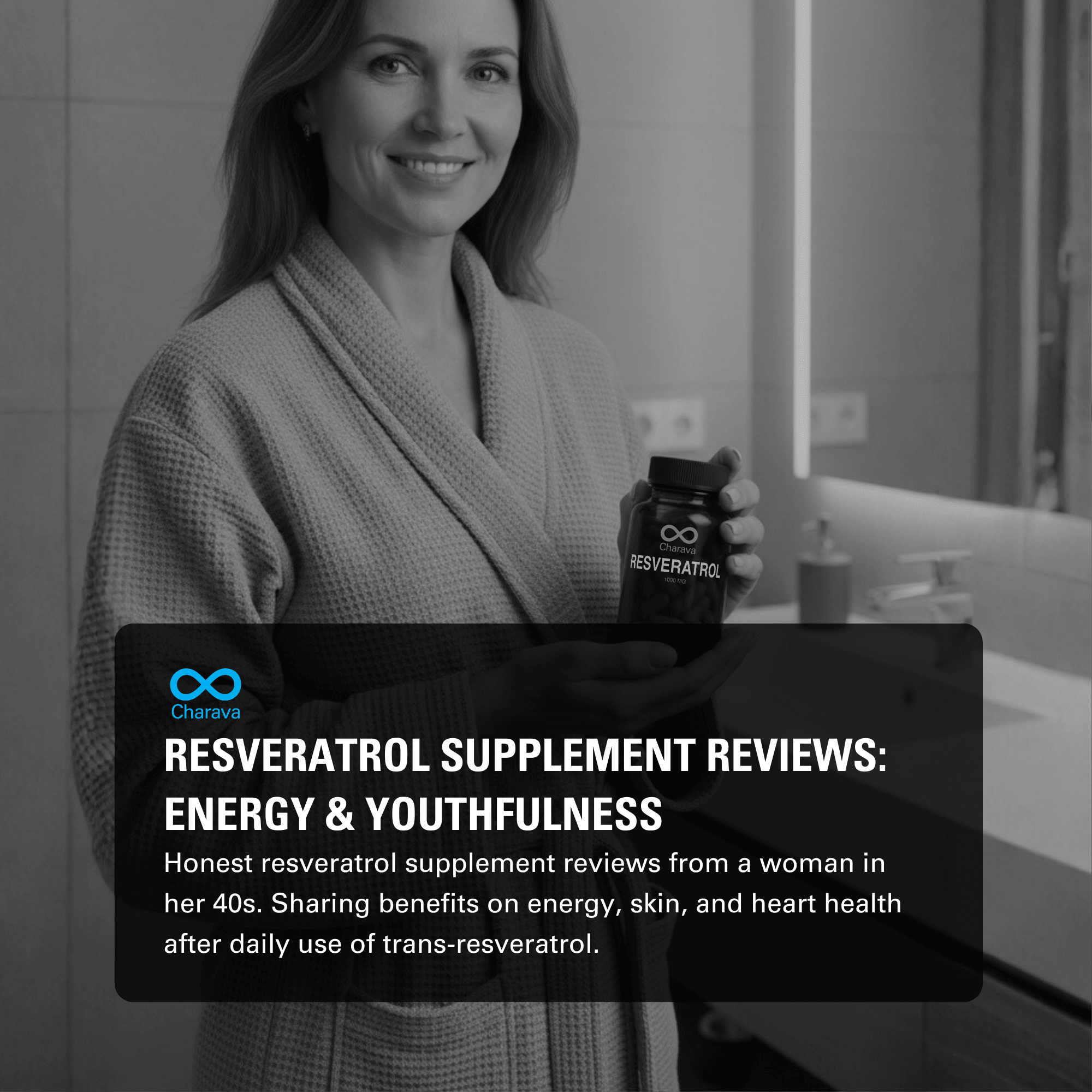 One Month of Resveratrol Supplement: Steady Energy & Youthfulness - Charava UK