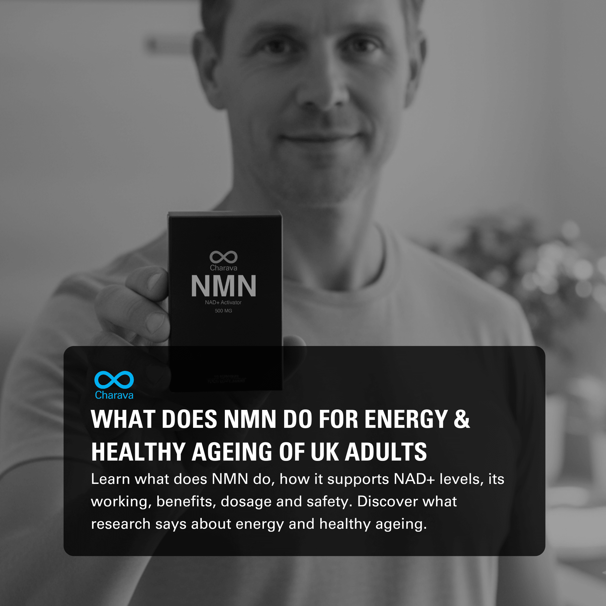 What Does NMN Do for Energy & Healthy Ageing: UK Wellness Guide - Charava UK
