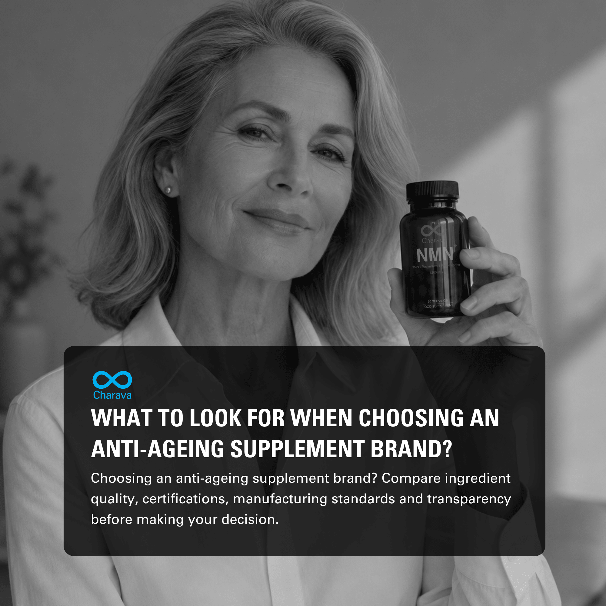 What Should I Look for When Choosing an Anti-Ageing Supplement Brand? - Charava UK