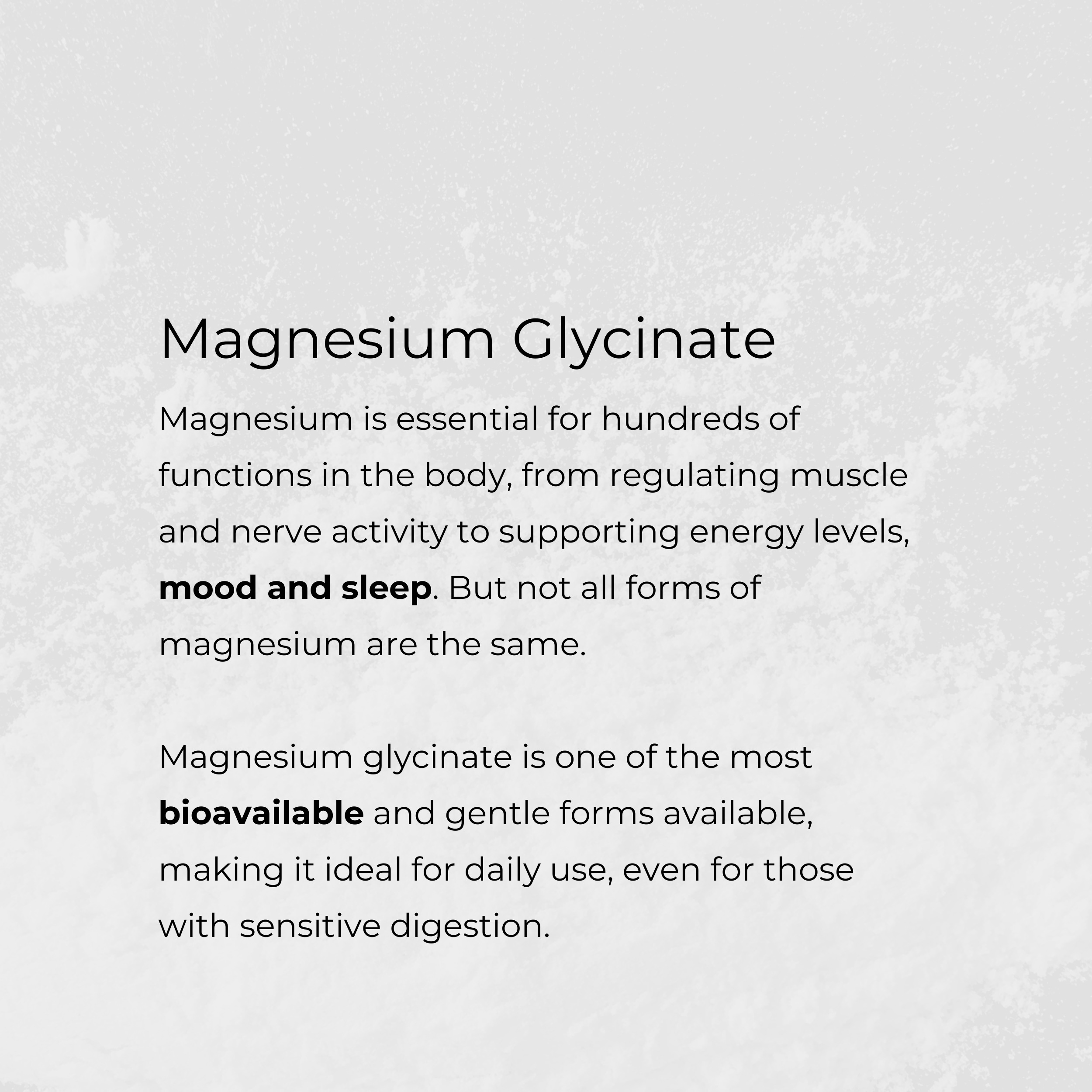 Magnesium Glycinate