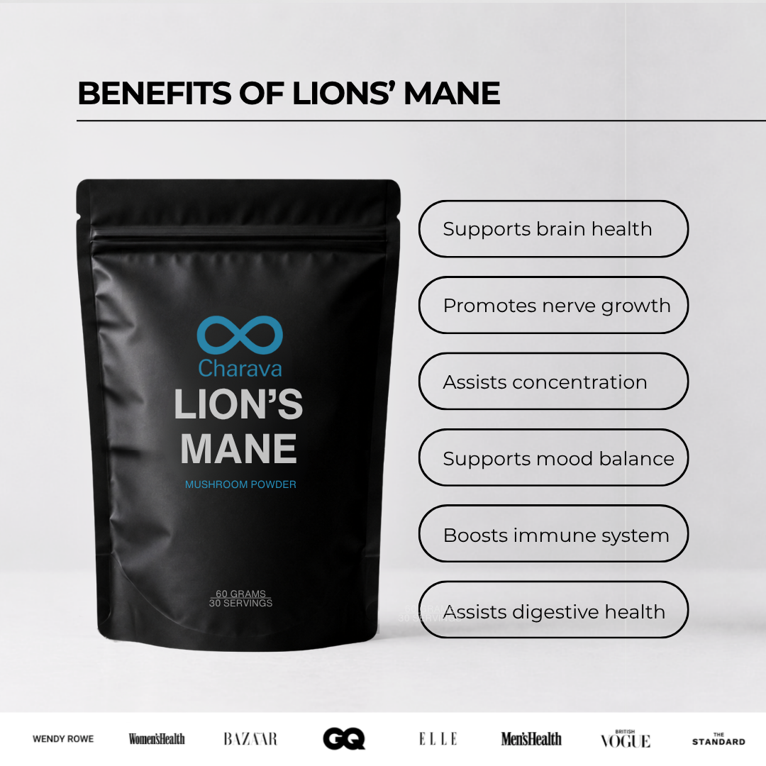 Lion's Mane Powder - 60 Grams - 30 Servings