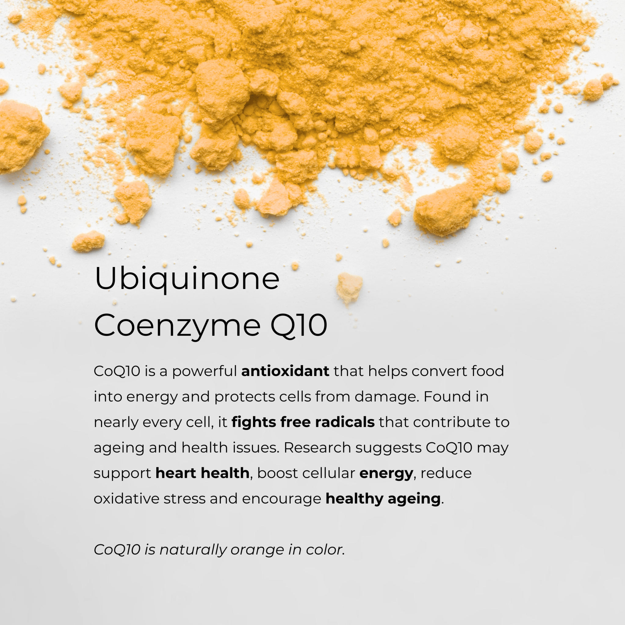 CoQ10 - Ubiquinone Coenzyme Q10 250mg - Charava UK