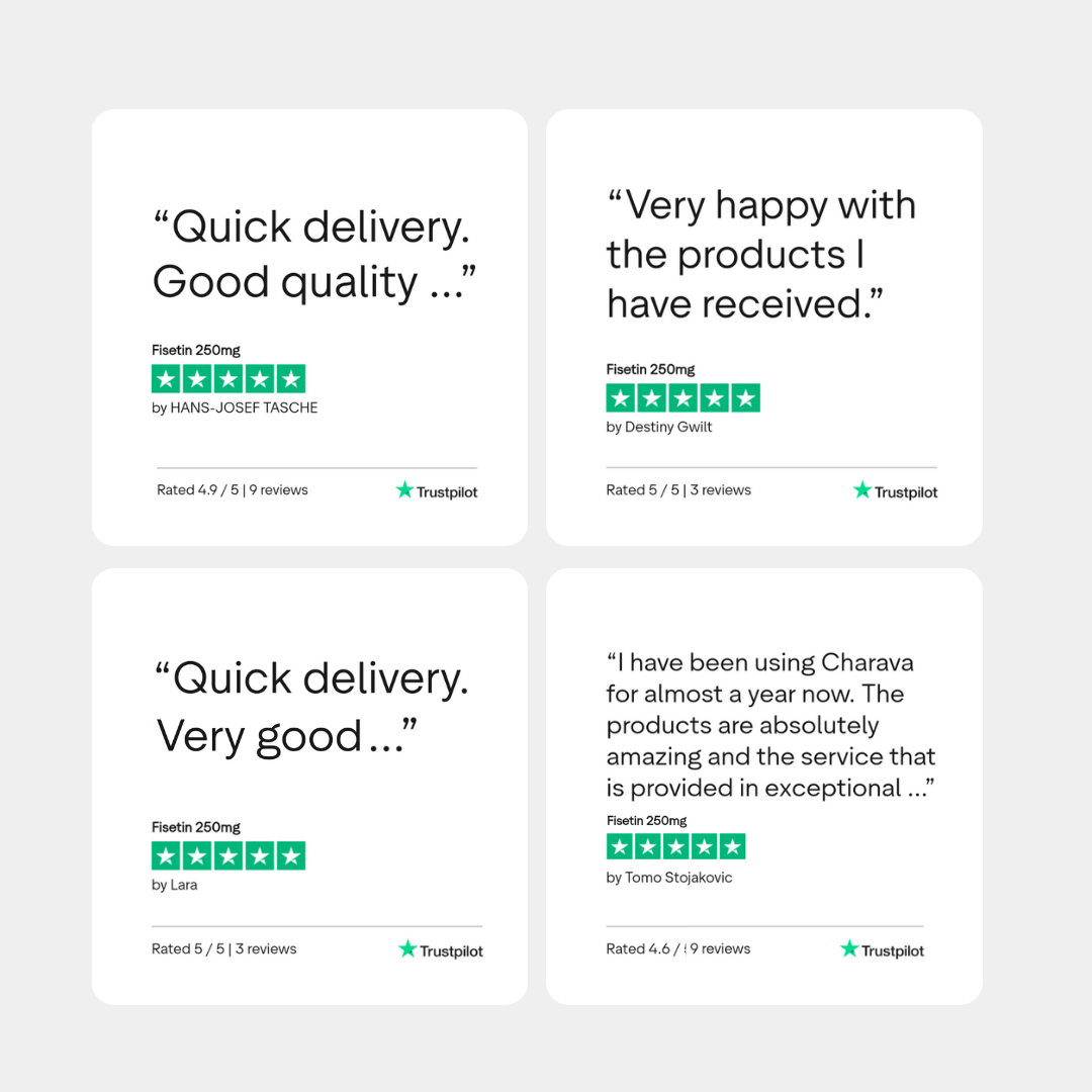 Fisetin 250mg - Charava UK