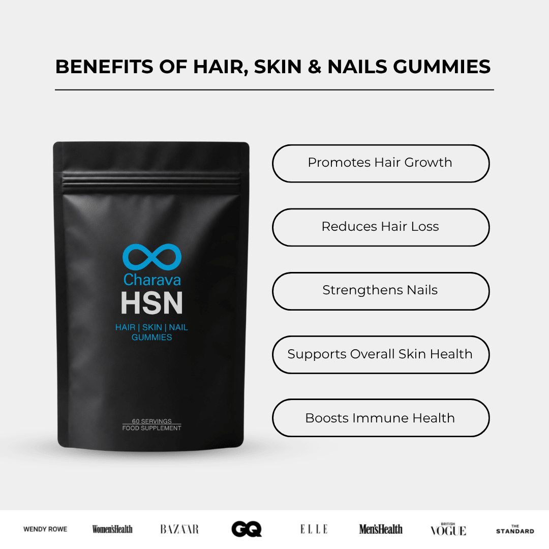 Hair, Skin & Nails Gummies - Charava UK