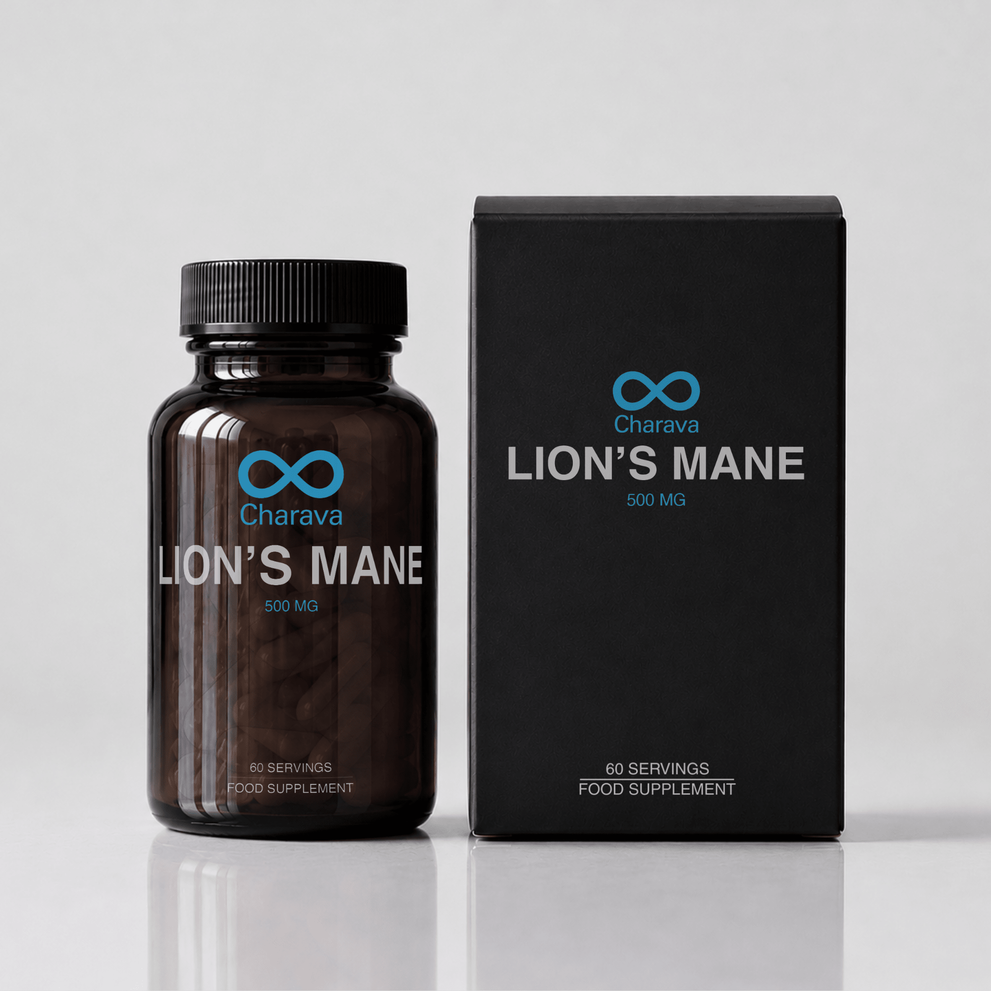 Lions Mane Mushroom 500mg - Charava UK