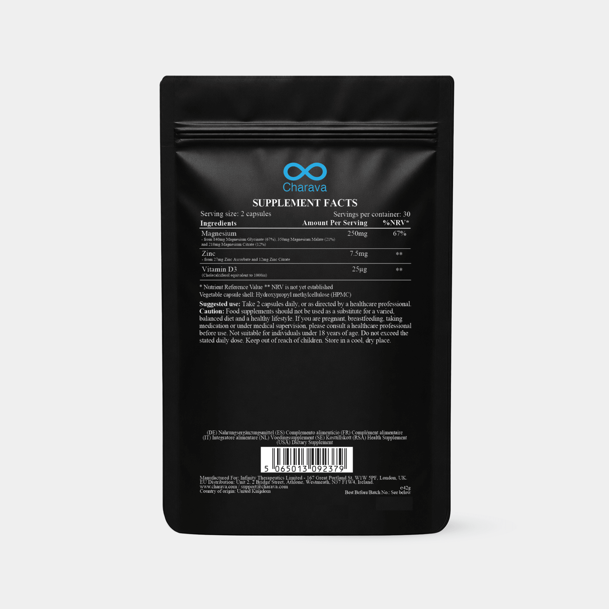 Magnesium Complex (Pouch) - Charava UK