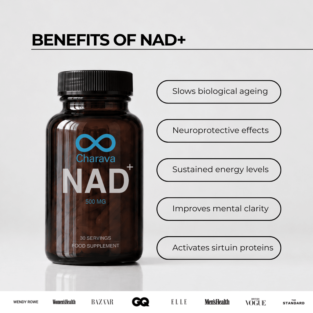 NAD+ 500mg - Charava UK