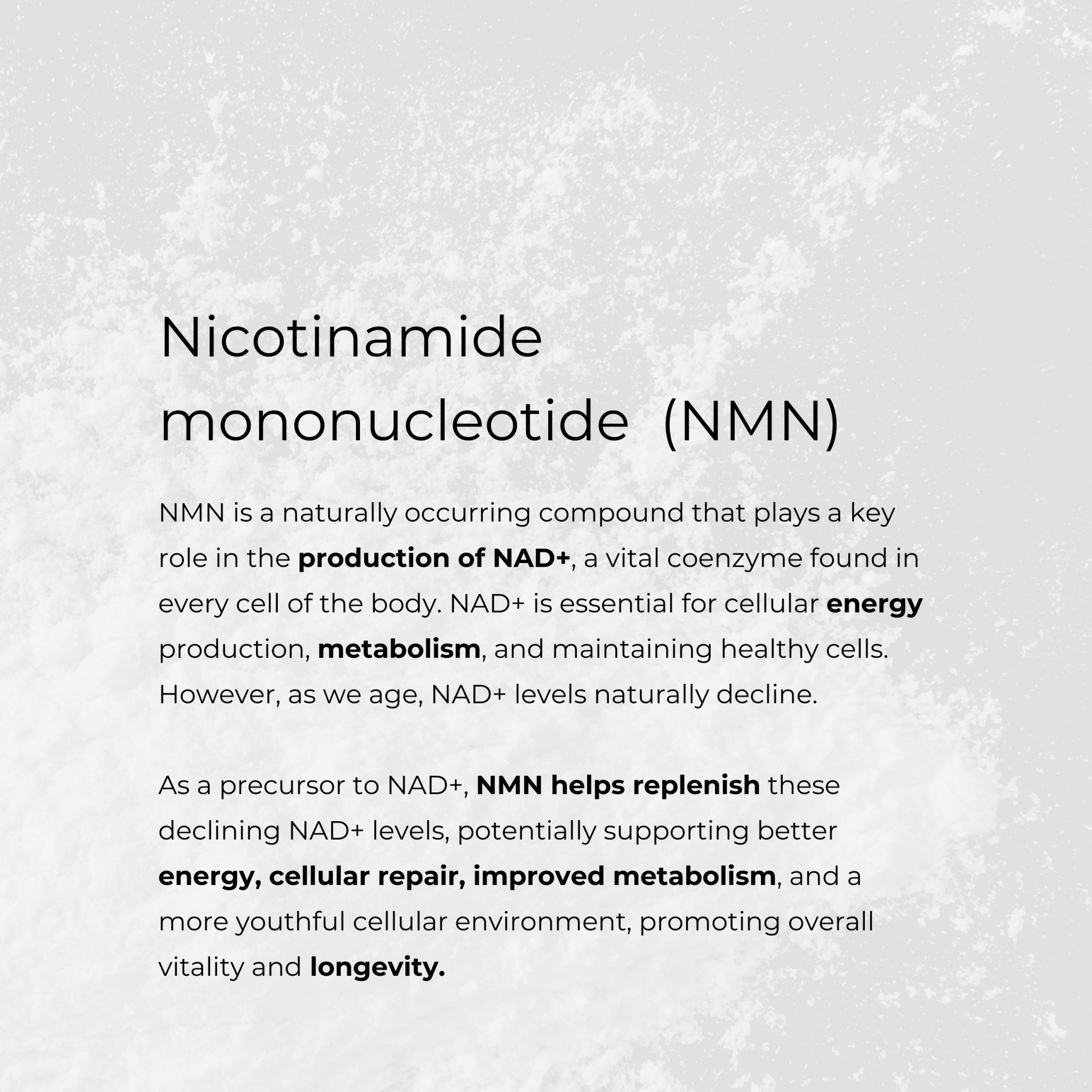 NMN Powder - Charava UK