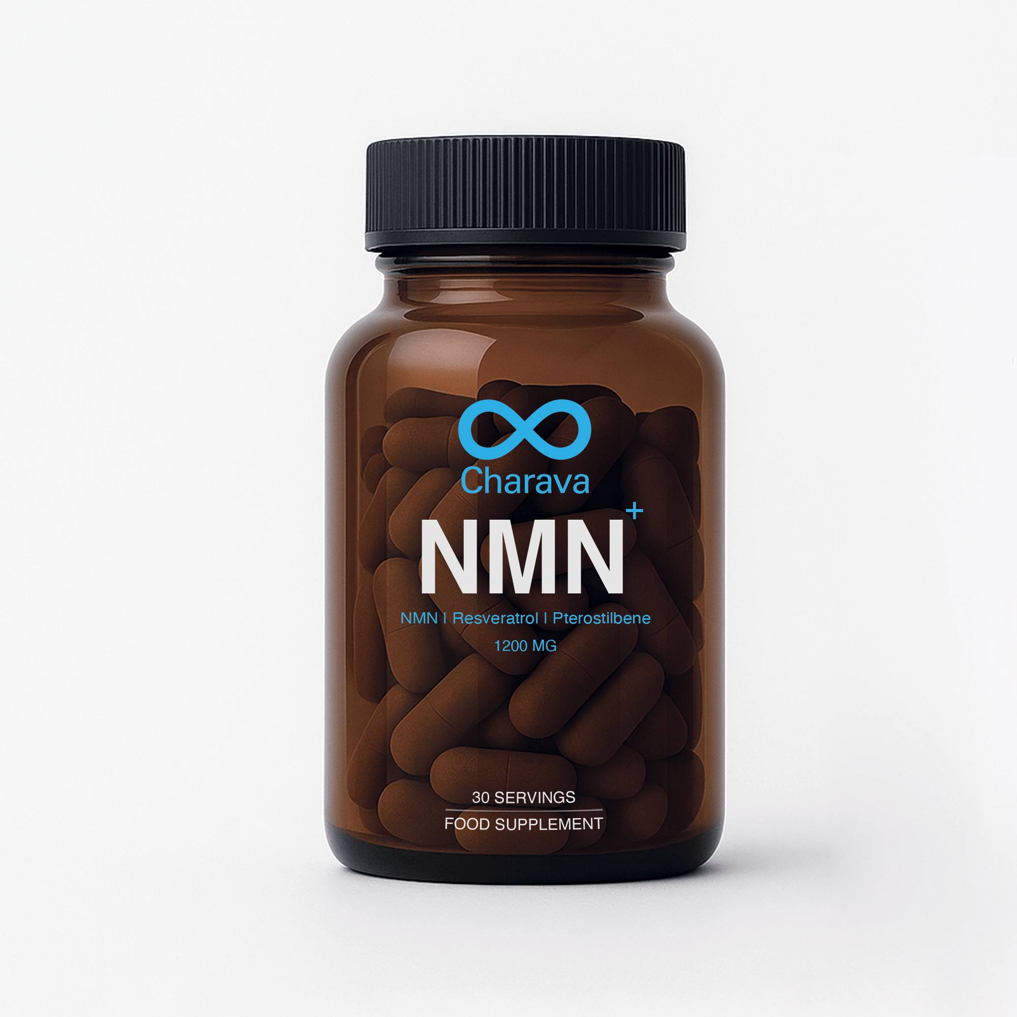 NMN+1200 (NMN, Resveratrol, Pterostilbene) - Charava UK