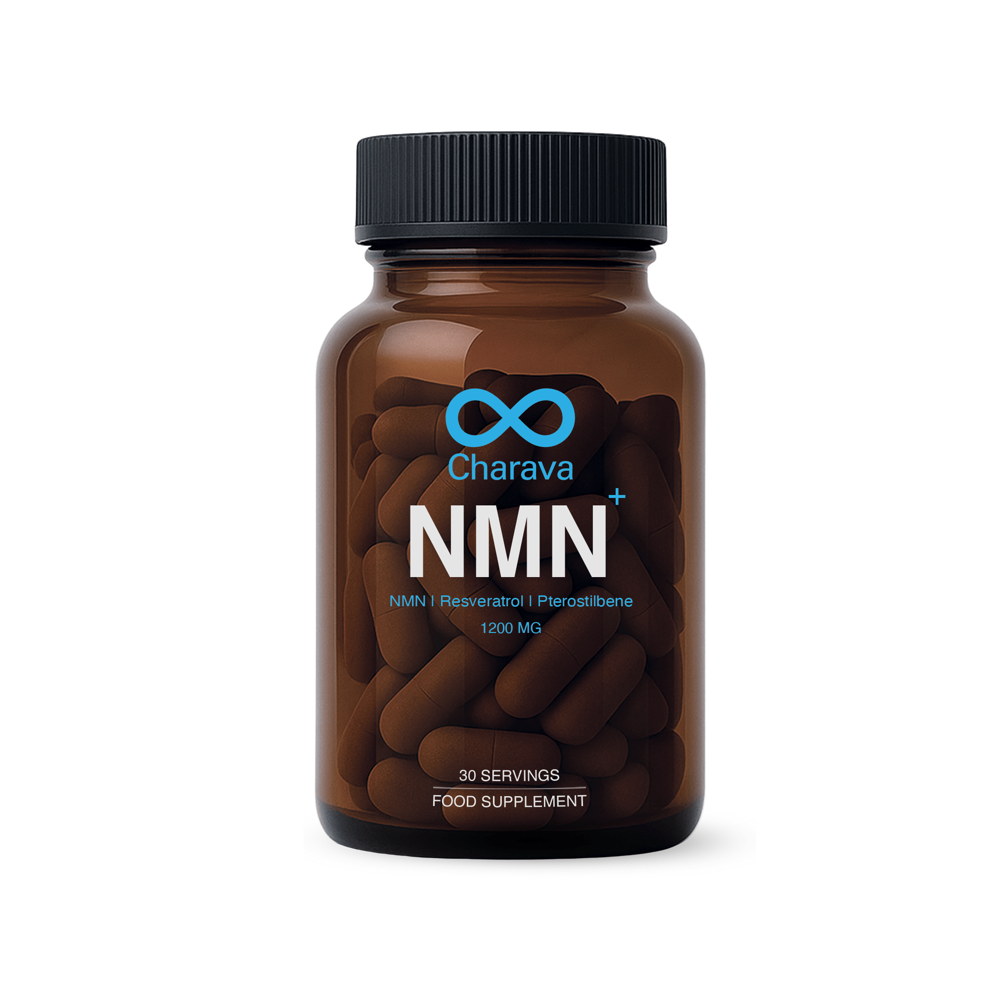 NMN+1200 (NMN, Resveratrol, Pterostilbene) - Charava UK