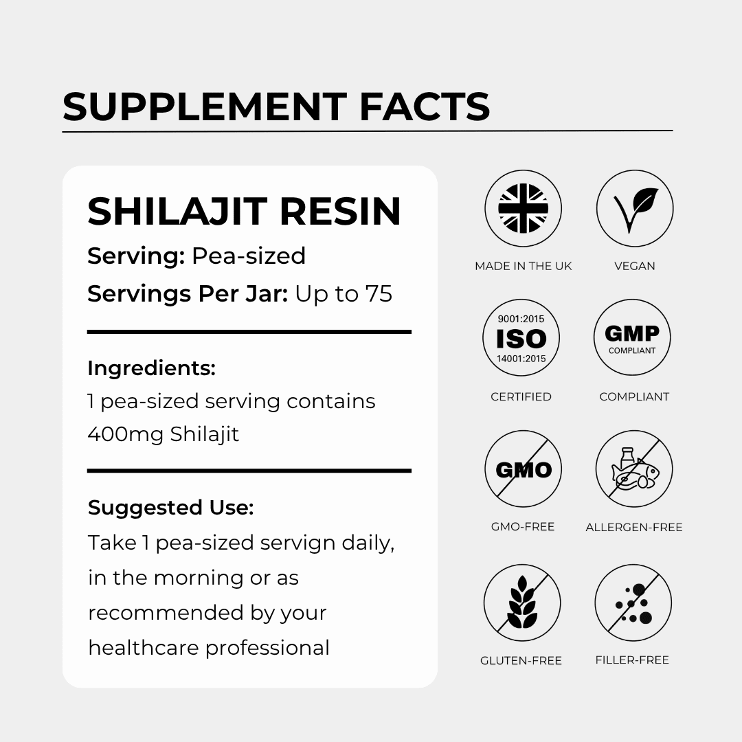 Shilajit Resin - Charava UK