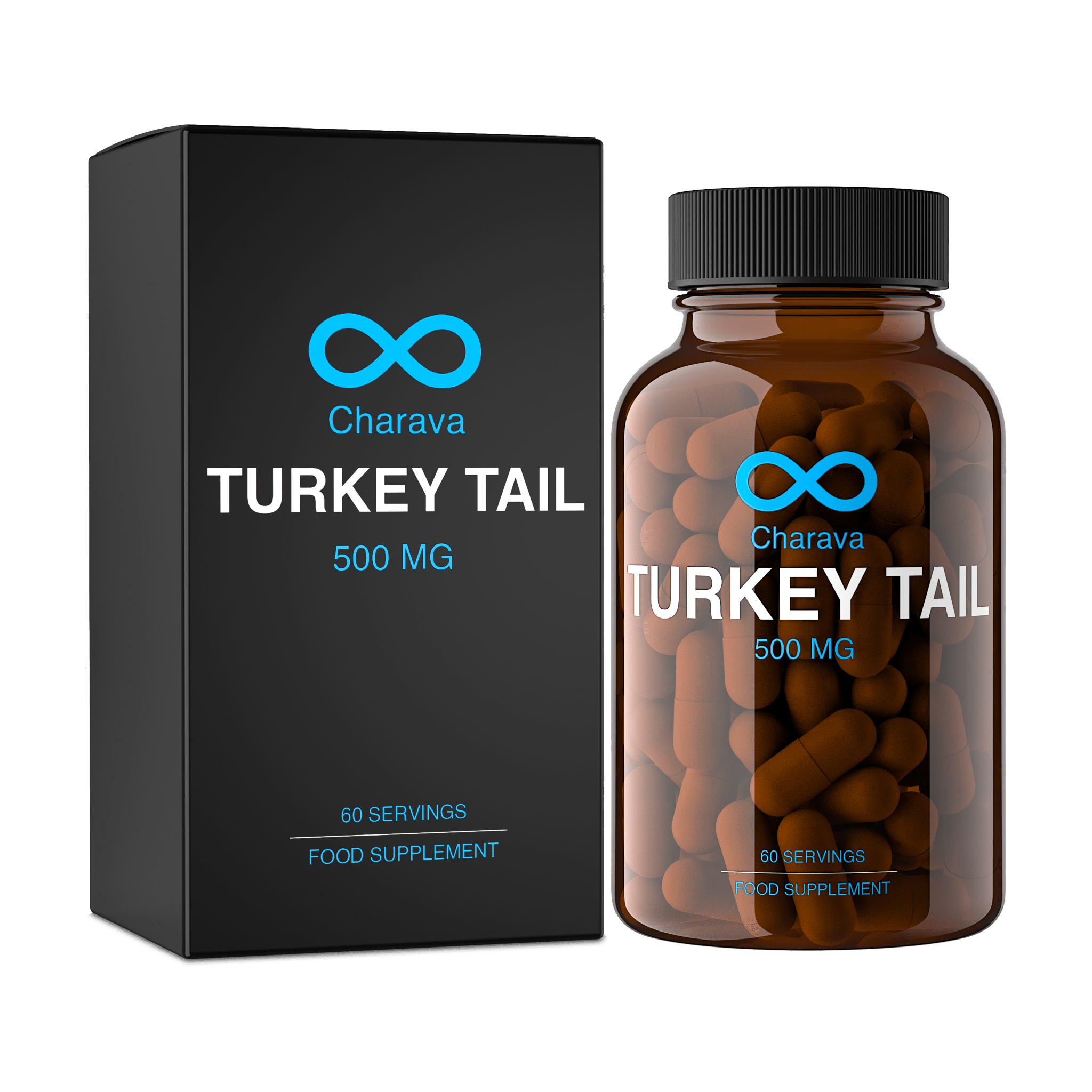 Turkey Tail 500mg - Charava UK